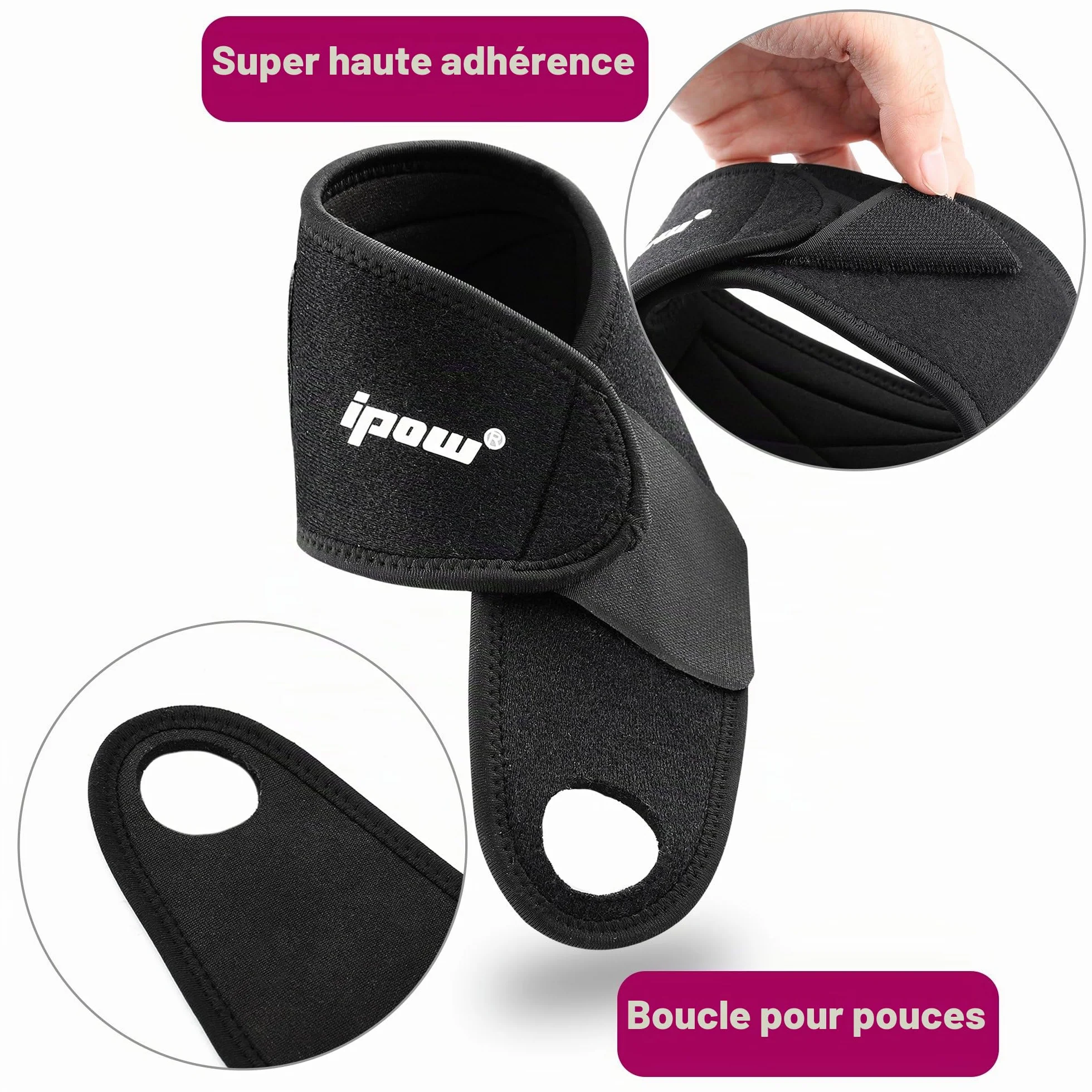 Serre-poignets Protection de Poignets Soulager la Douleur, Unisex, Sports