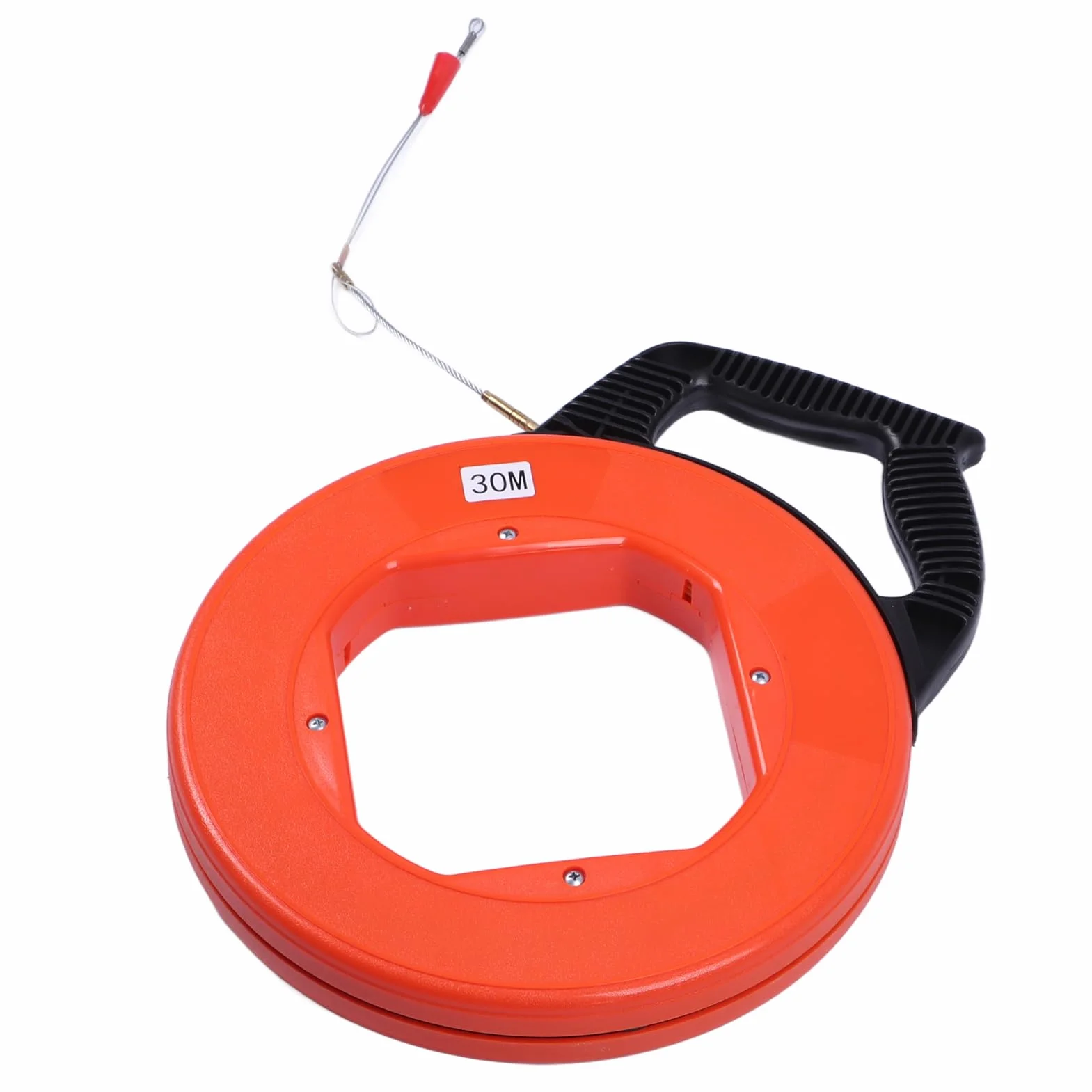 Non Conducteur Fibre de Verre Tire Fish Tape 30m Moulinet électrique Câble Outil de Traction