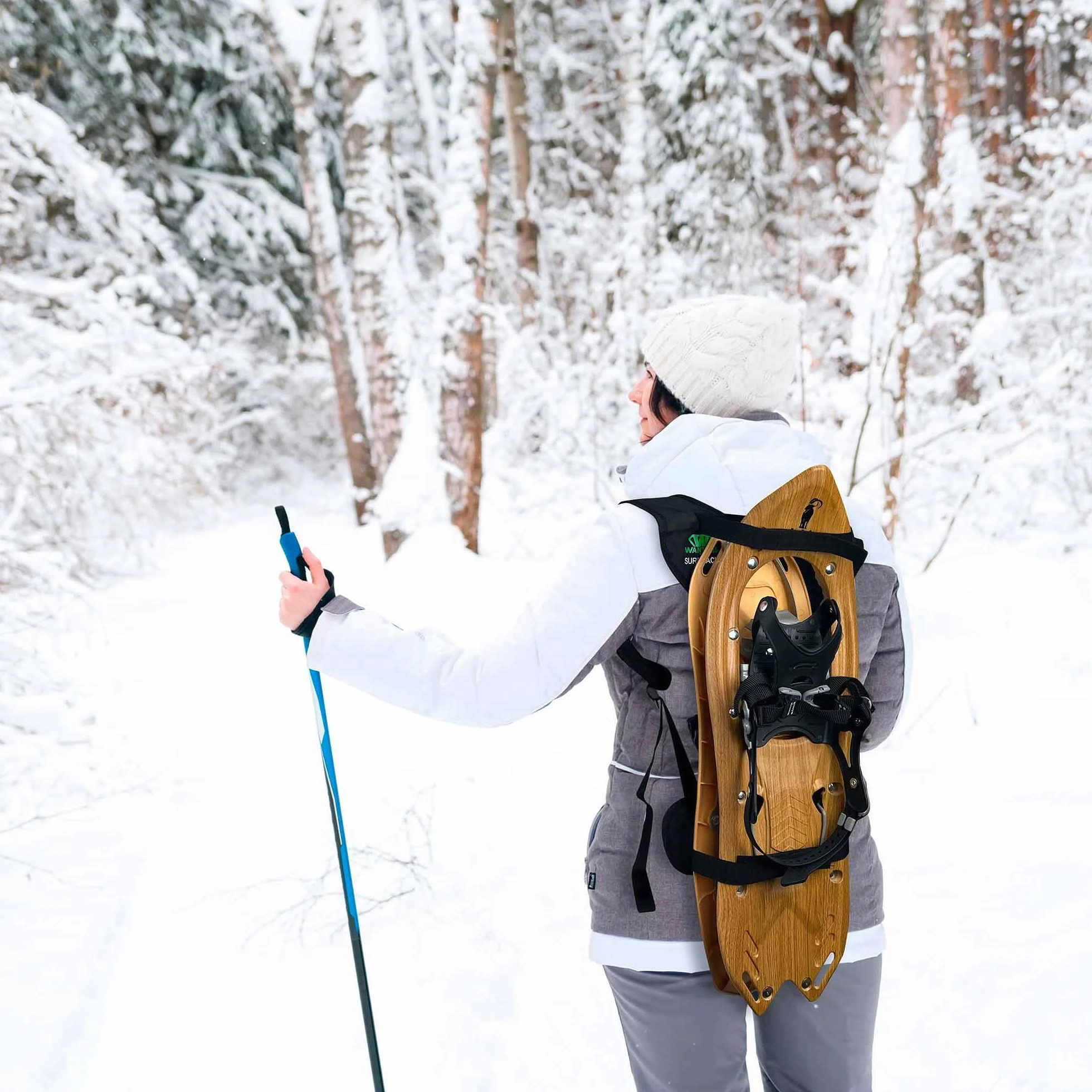 Skiback Le Porte-Ski révolutionnaire pour Garder Les Deux Mains Libres