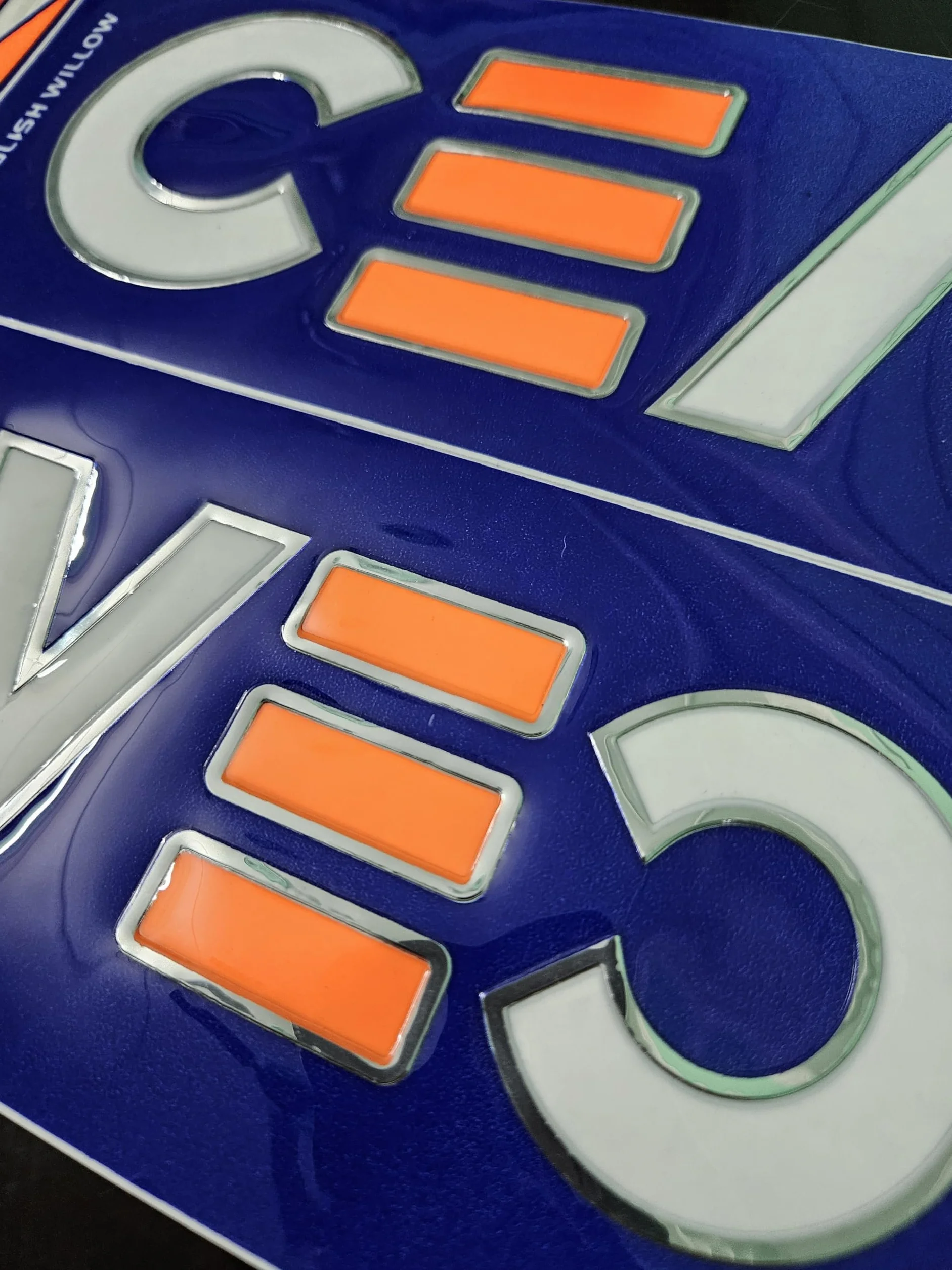 CEAT Rohit Sharma AYN Autocollant 3D en relief pour batte de cricket, accessoires de sport