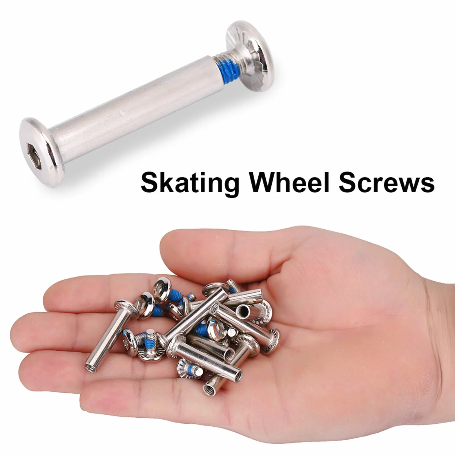 Tyenaza 10 pièces roulements de Rechange pour Patins à Roues alignées OD 6mm