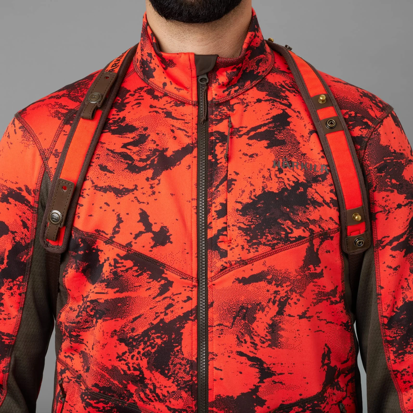 Härkila Wildboar Pro rifle sling Orange blaze