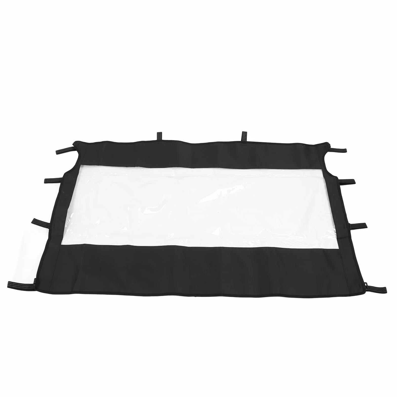 Jiawu Pare-brise Avant UTV Rhino 450 660 700 PVC Remplacement Transparent