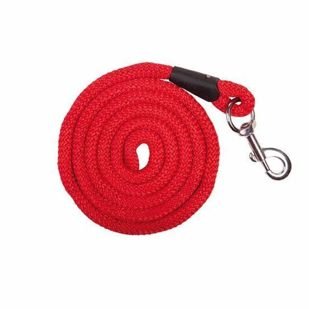 Tricot d'Aix-La-Chapelle avec Mousqueton, Longueur 180 cm, Rouge