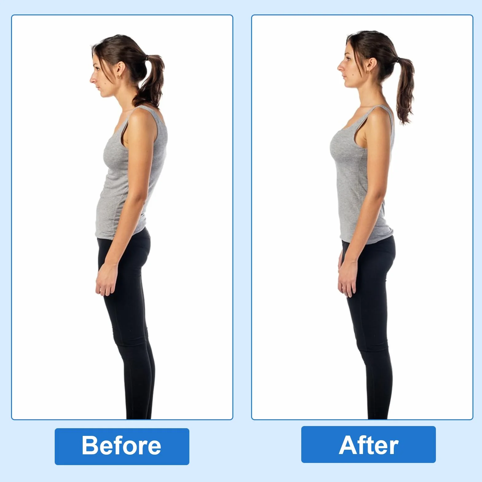 Ceinture de posture réglable correcteur dos épaules soutien colonne vertébrale