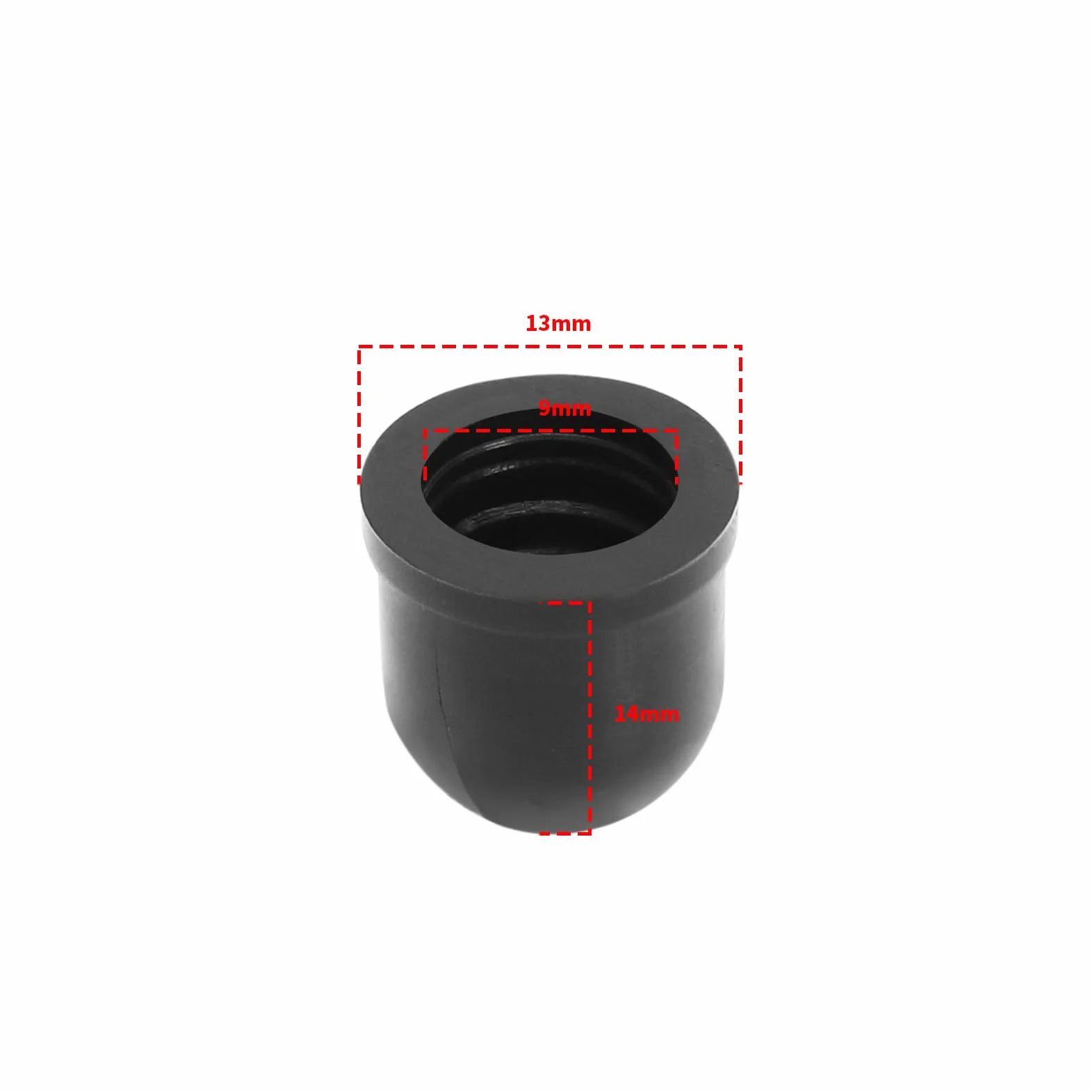 Kit de Réparation Tasse de Pivot de Camion Planche à roulettes Noir 10pcs