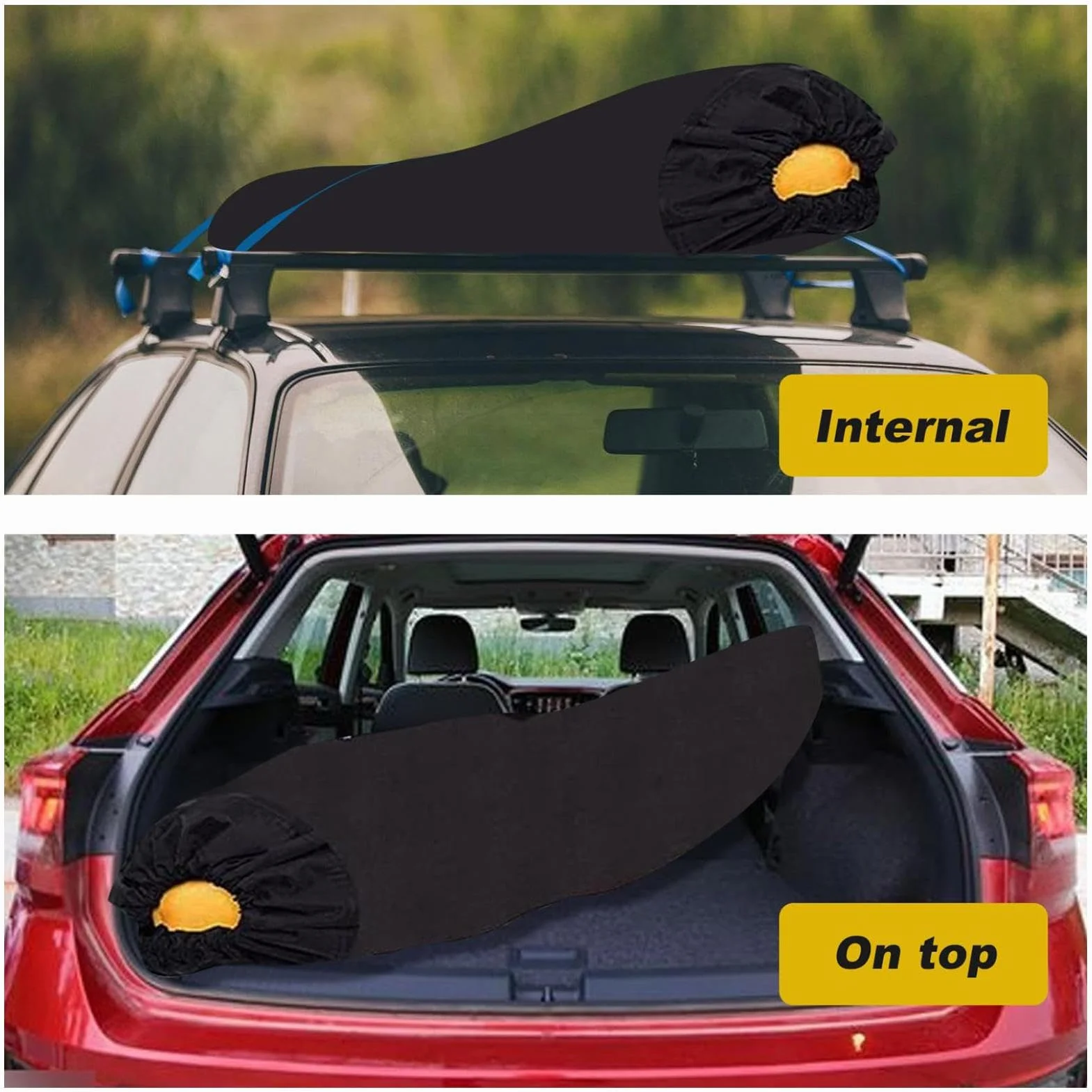 Housse de surf Sac de transport avec cordon de serrage pour bodyboard et planche de surf protection rangement sports nautiques