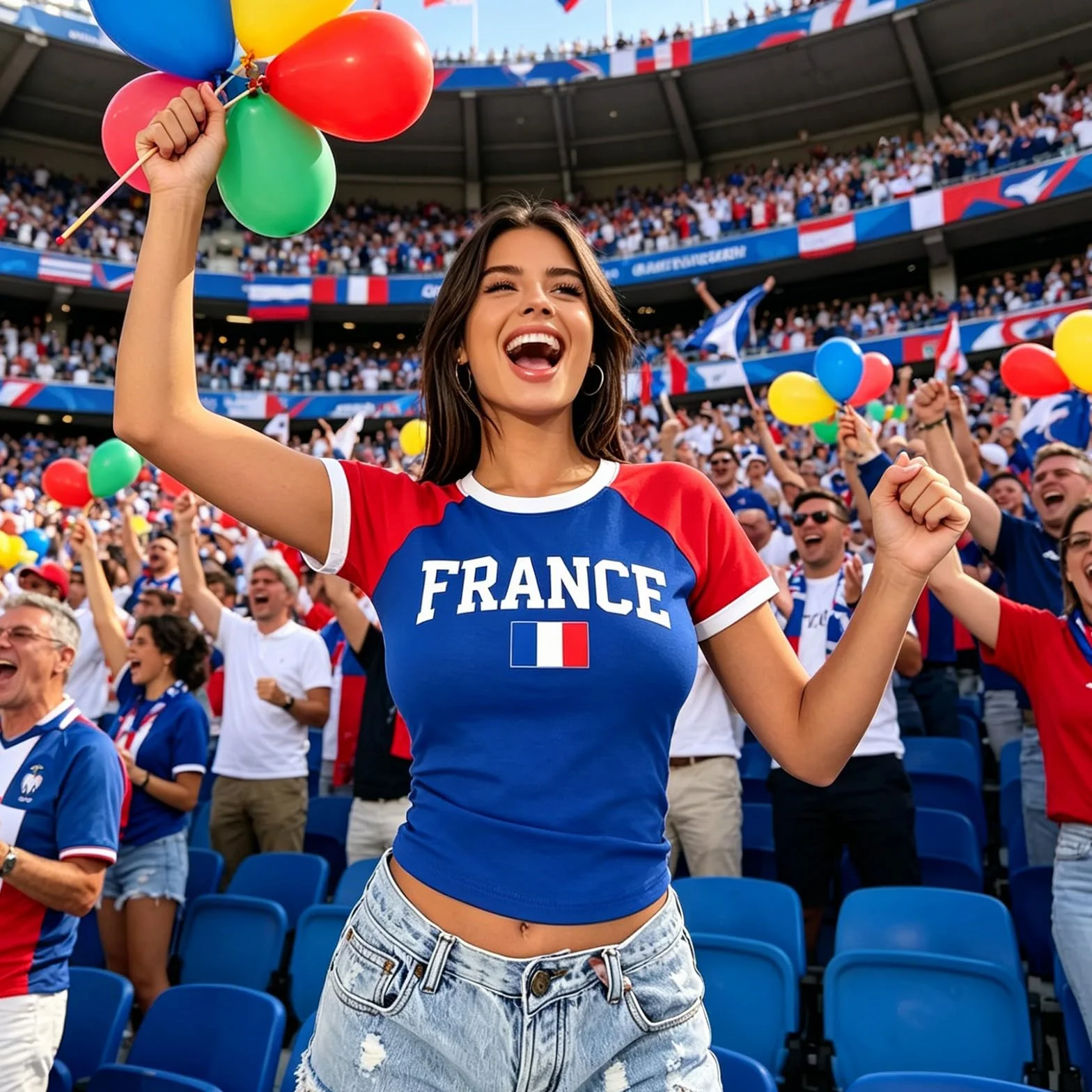 Maillot de Foot Coupe du Monde 2026 Femme T-Shirt Fan