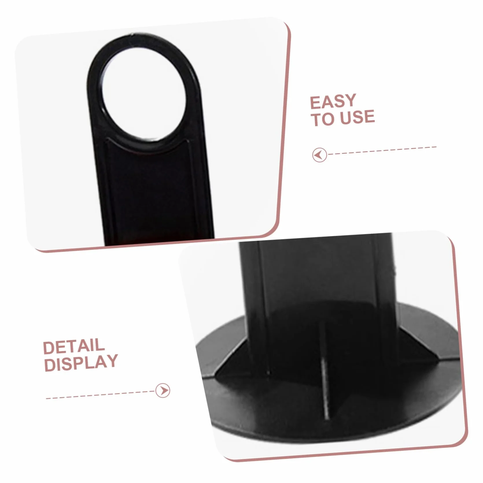 Porte-Cône De Football Portable 5 Pièces Support De Rangement en Polypropylène avec Poignée