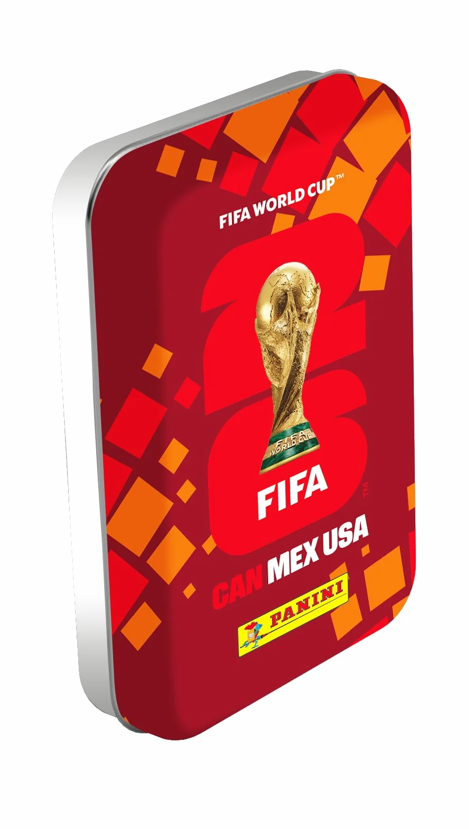 Panini Coupe du Monde FIFA 2026 Stickers Boîte Métal Pocket 8 Pochettes