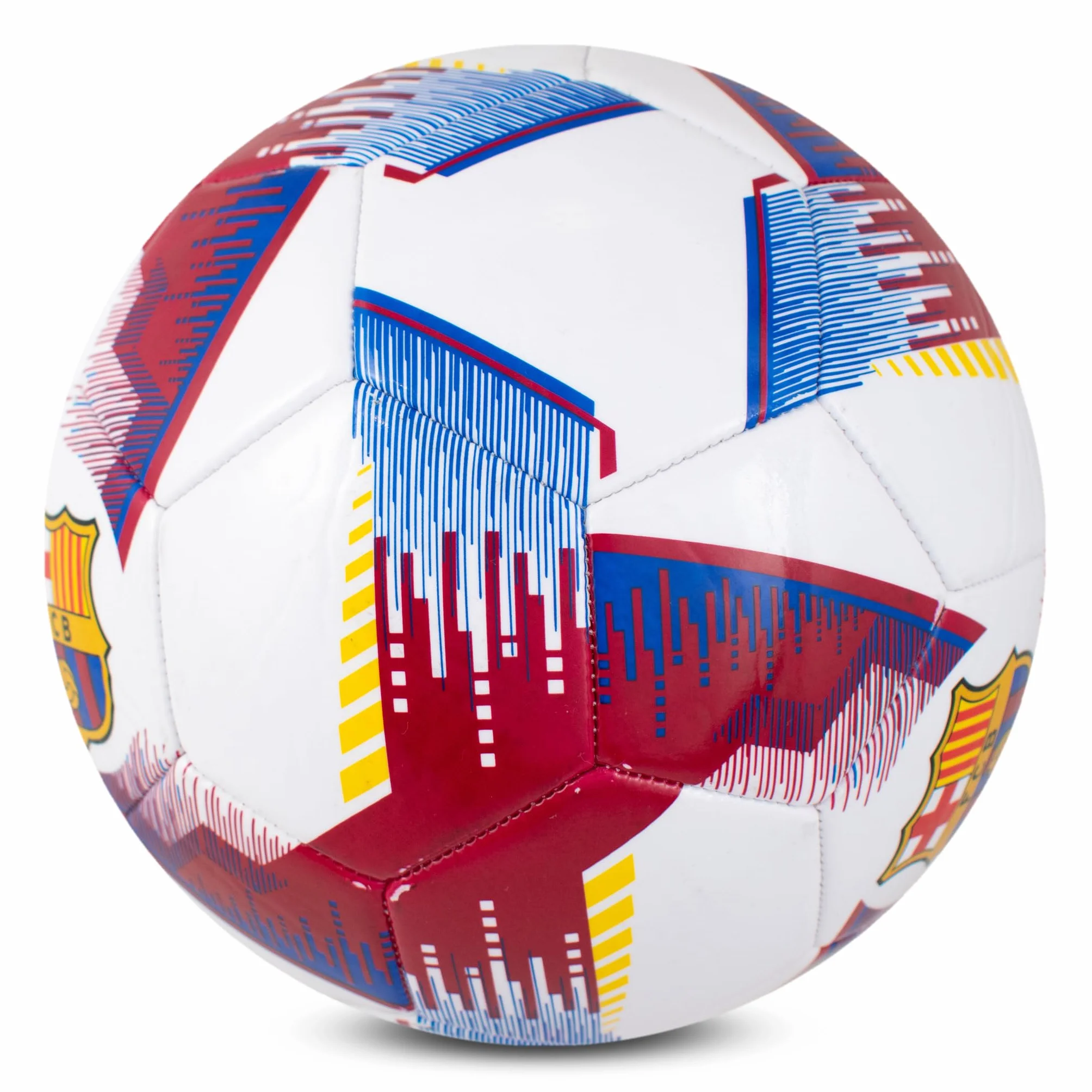 FC Barcelone Ballon de Football Taille 5 Design Blitz Hy-Pro