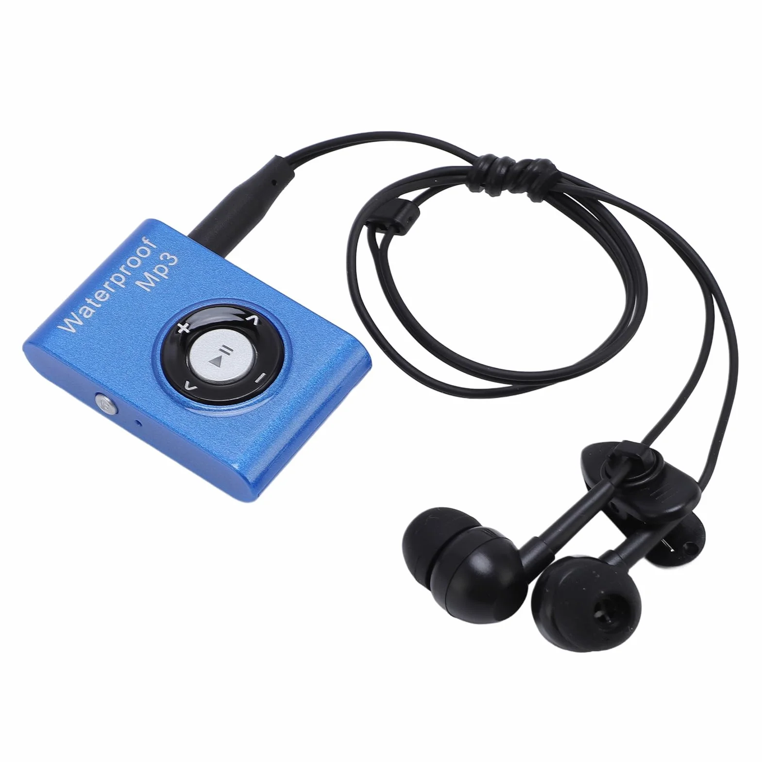 Lecteur MP3 Natation 8 Go Étanche Plongée Surf Course Casque Inclus Bleu
