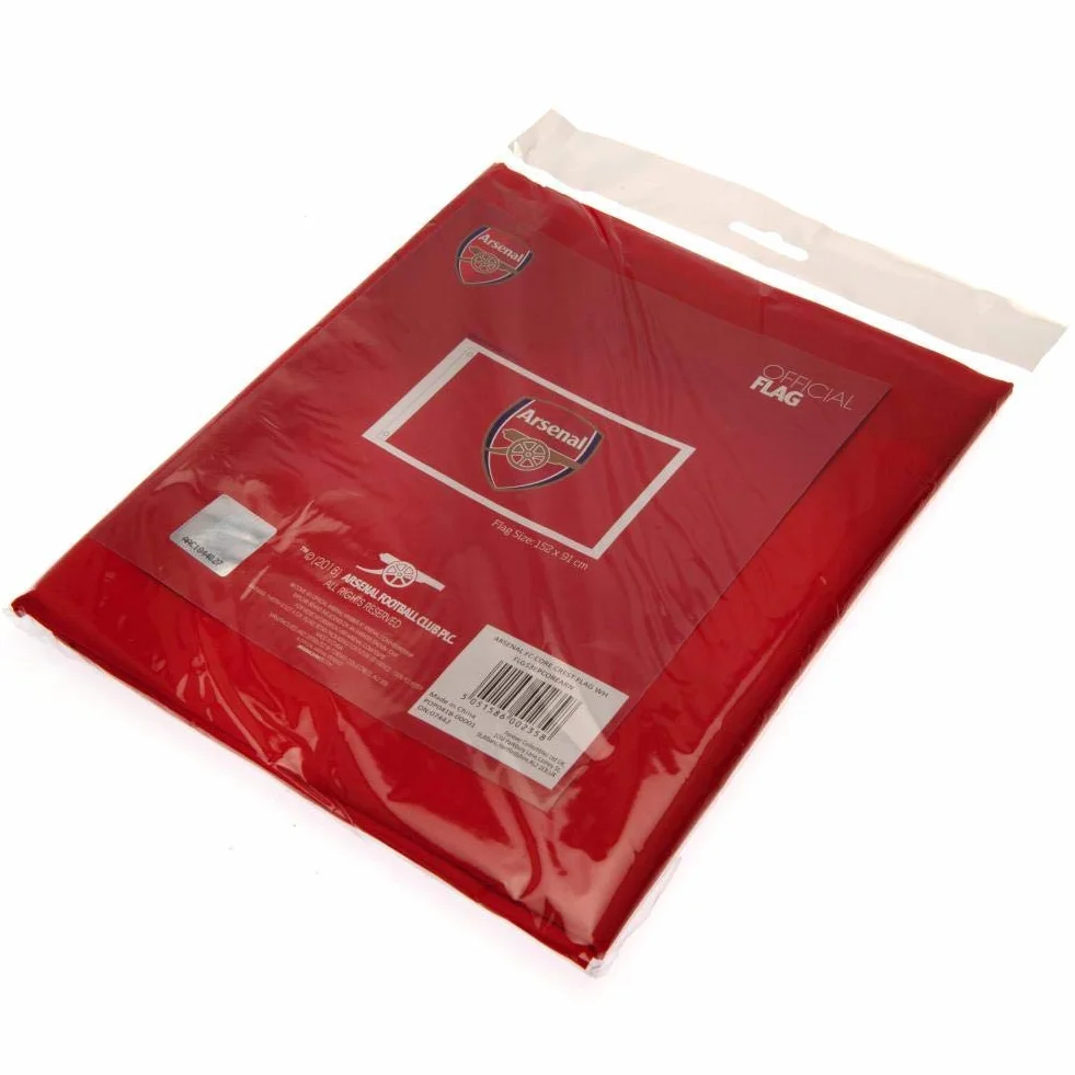 Arsenal FC Drapeau Rouge Taille unique