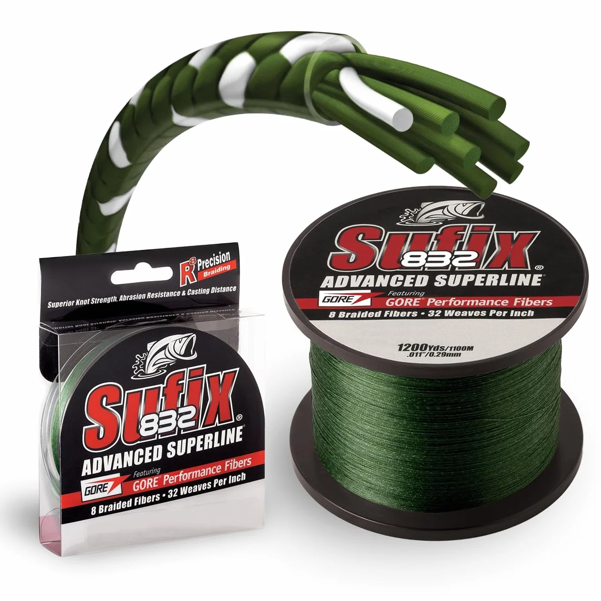 Sufix 832 Advanced Superline Tresse 300 mètres