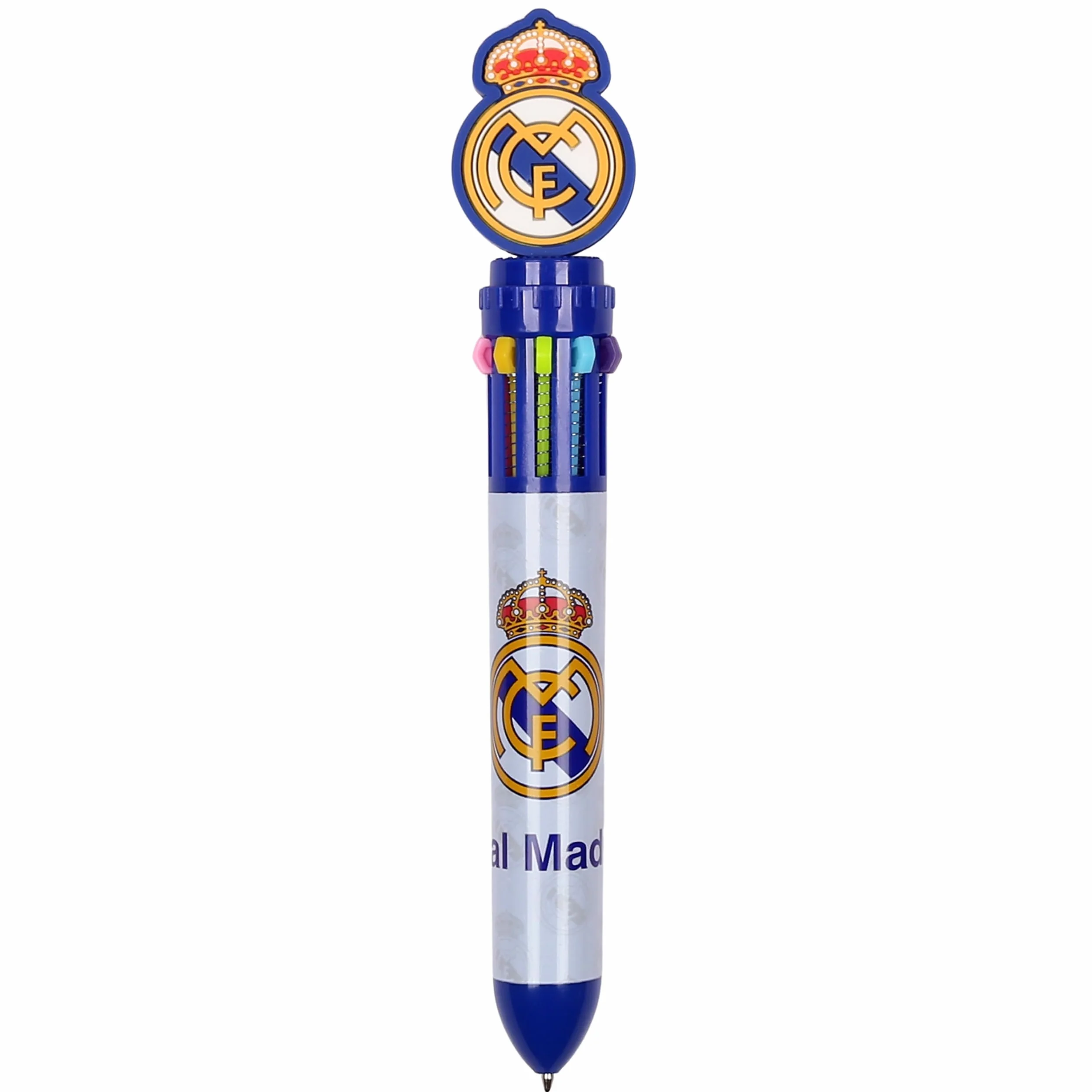 Stylo multicolore 10en1 automatique scolaire 0,5mm