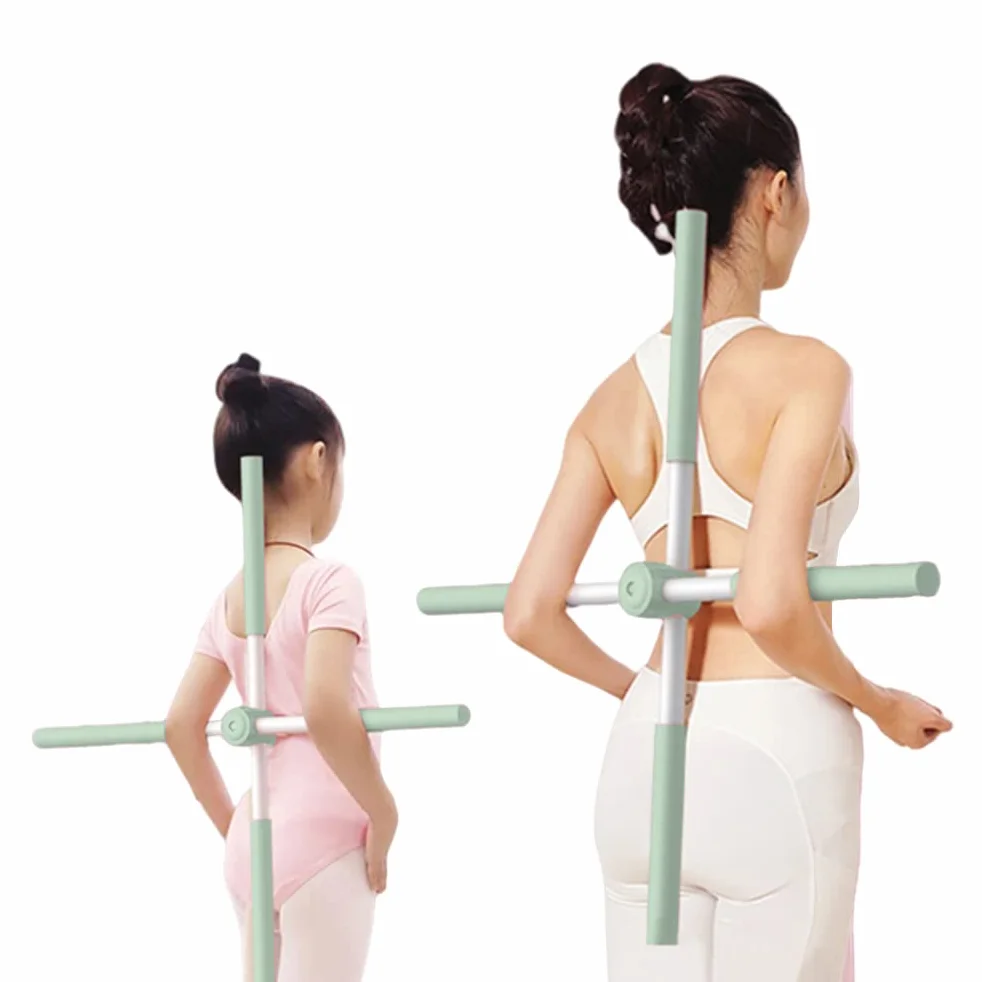 Bâtons de yoga correcteur de posture dos ouvert 80 cm