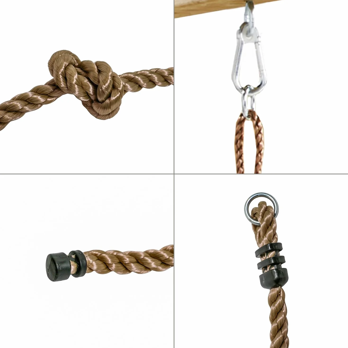 Corde à Grimper à nœuds pour portique