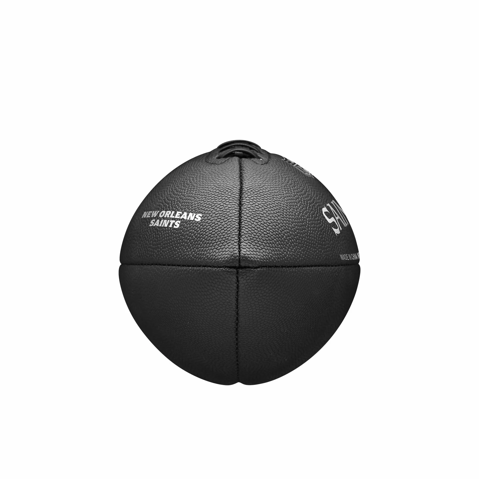 Wilson NFL New Orleans Saints Metallic Premiere Ballon de Football Taille Officielle
