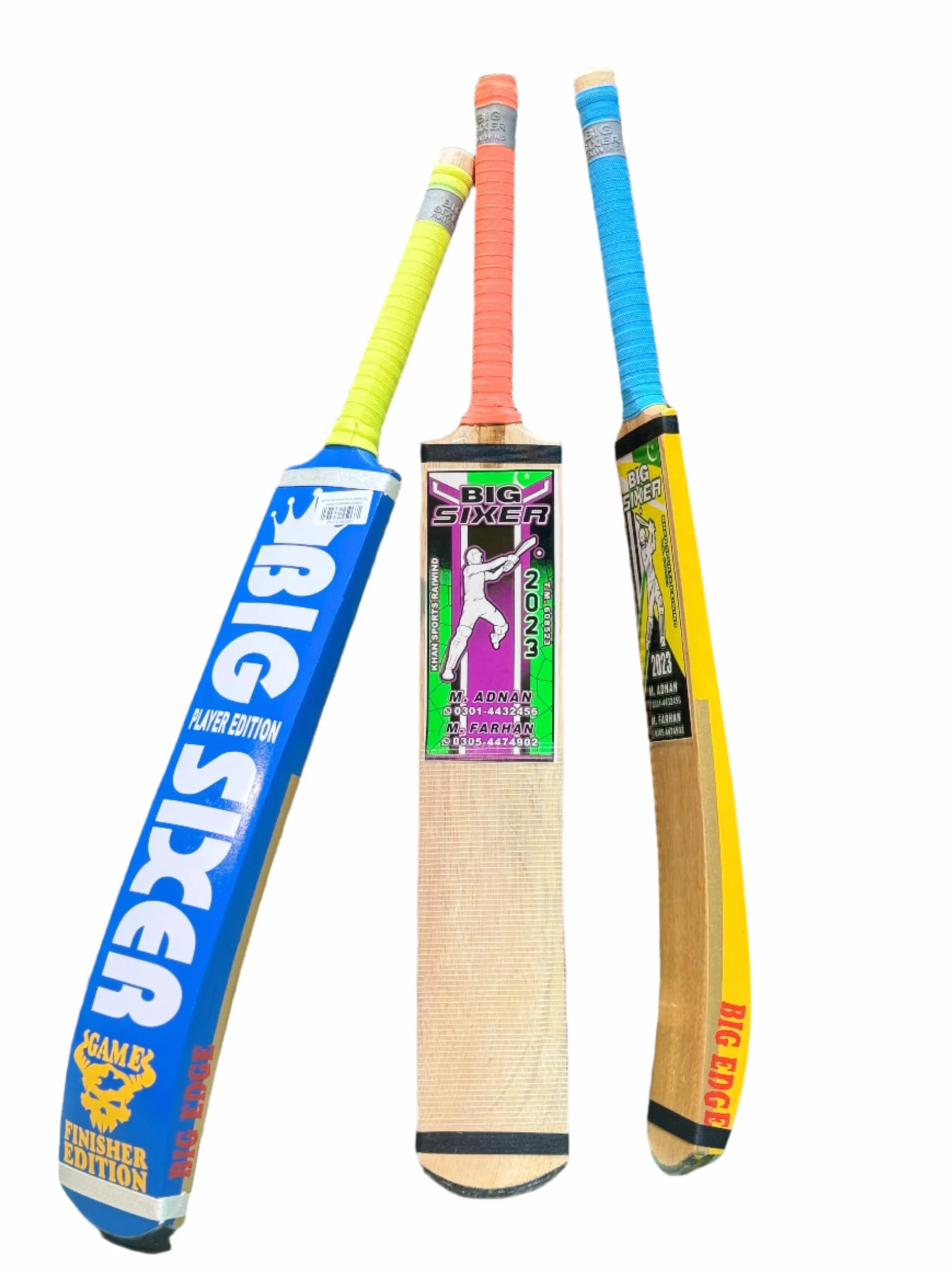 Sirilankan Coconut Wood Tape Ball Cricket Bat Big Sixer