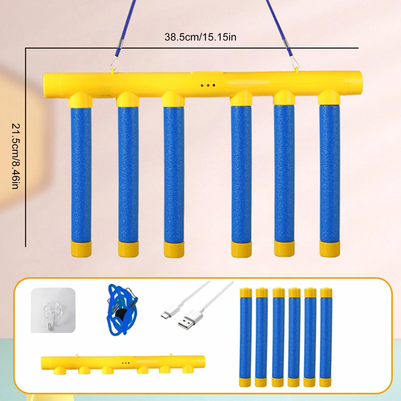Reflex Drop Sticks Reaction Rods Agility Bars for Speed Training