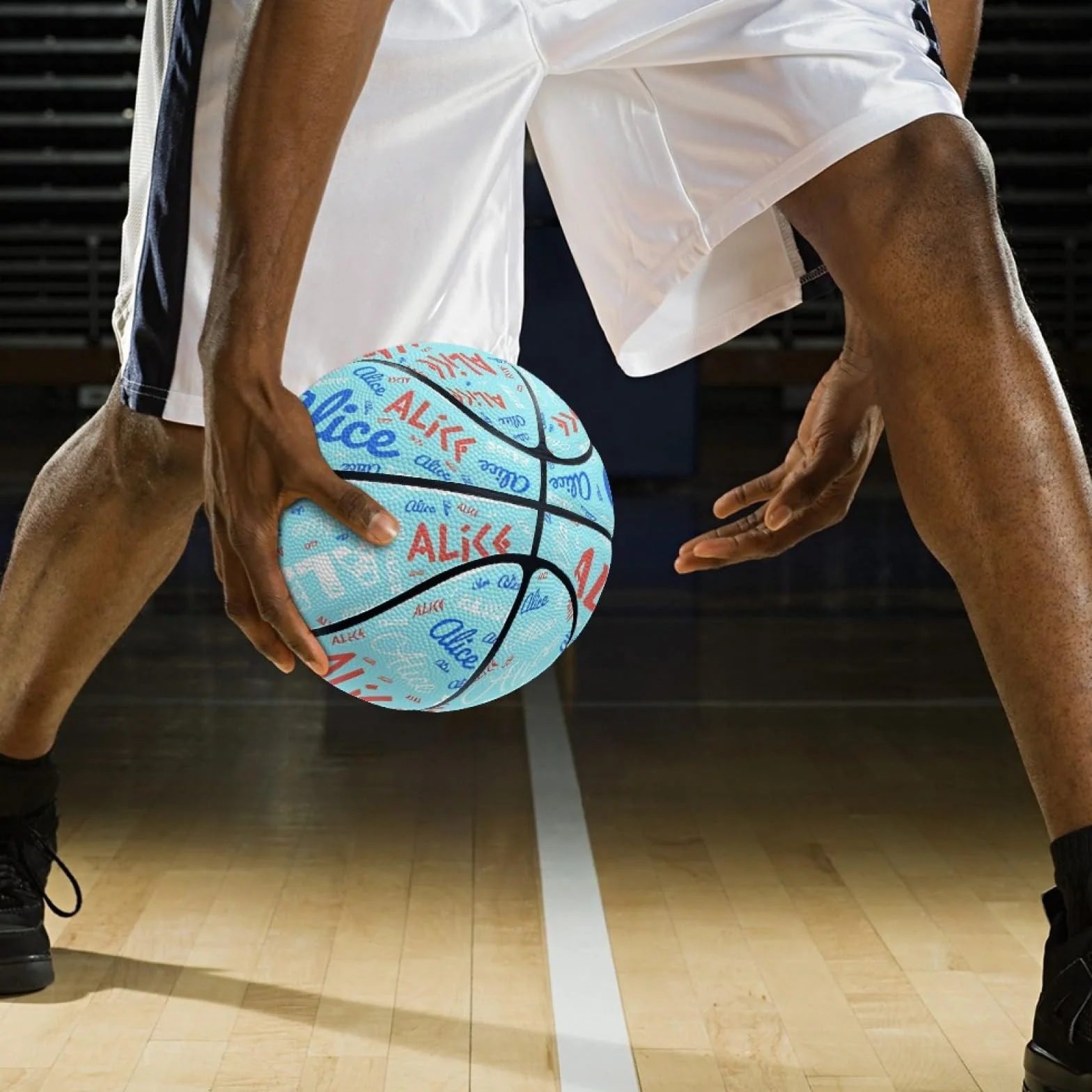 Ballons de Basket Personnalisés avec Noms, Taille 7/5, Cadeaux d'Anniversaire