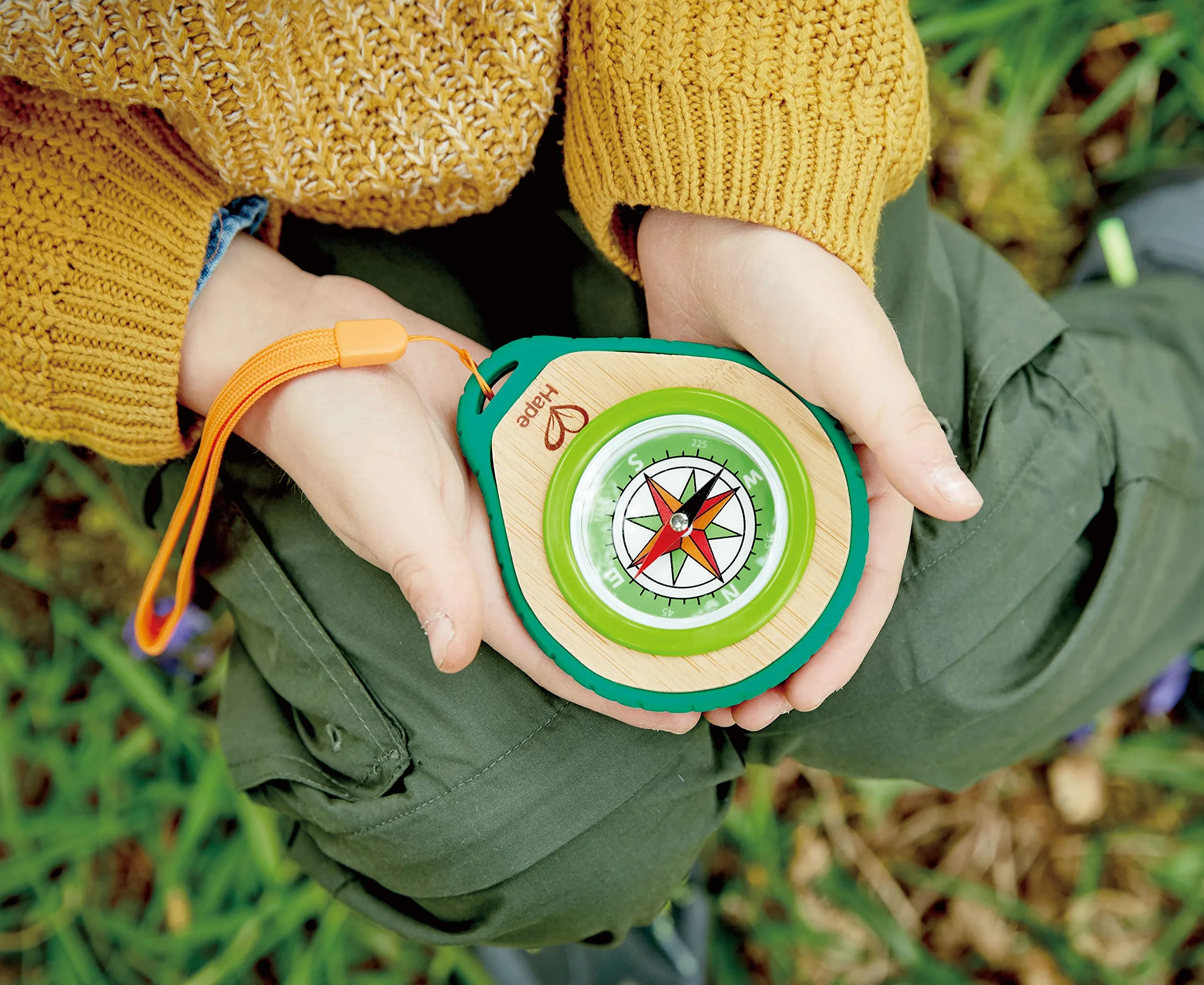 Hape Ensemble Boussole découverte de la Nature Vert