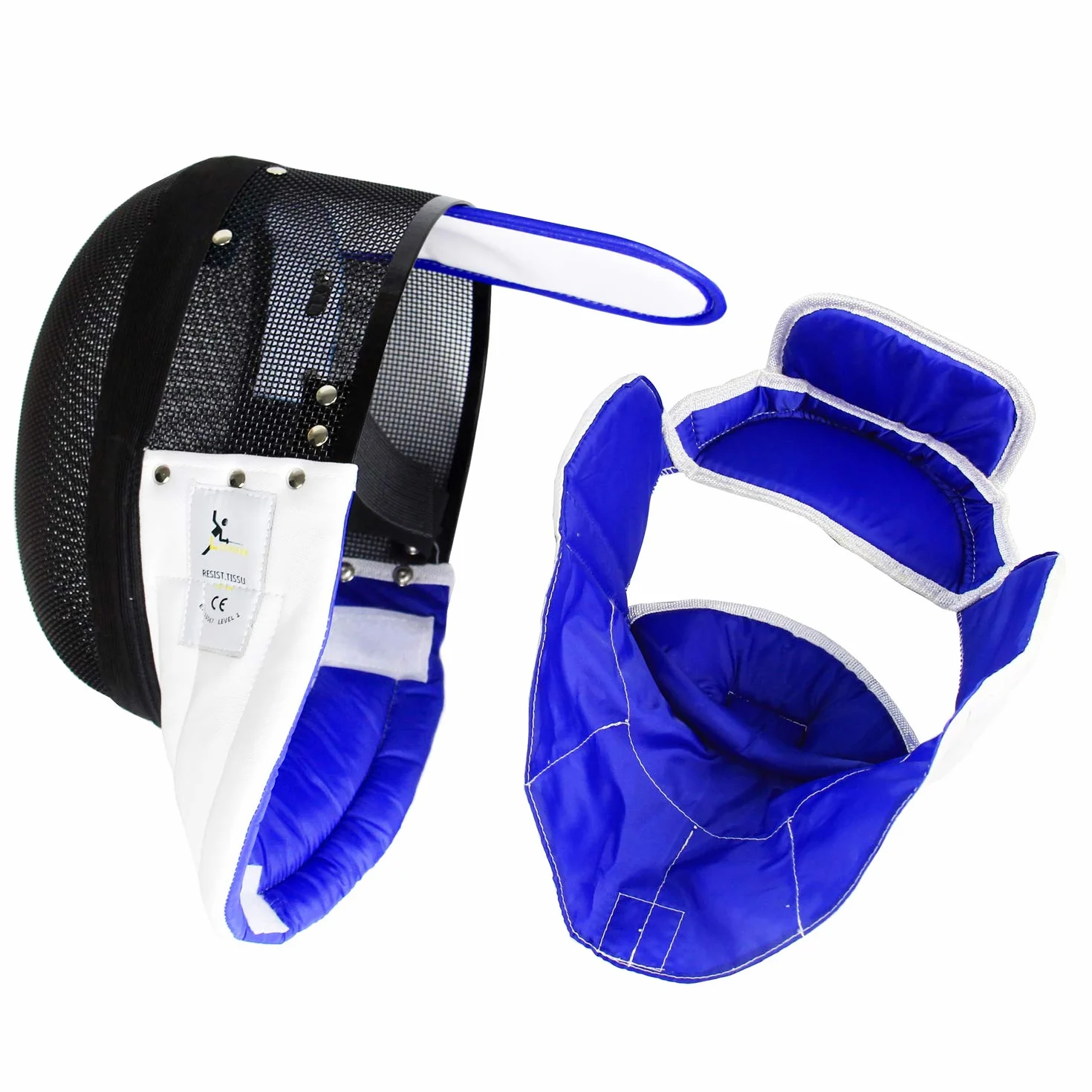 Masque d'escrime LEONARK Noir 350NW avec Doublure Intérieure Amovible Certifié CE Hema Helmet