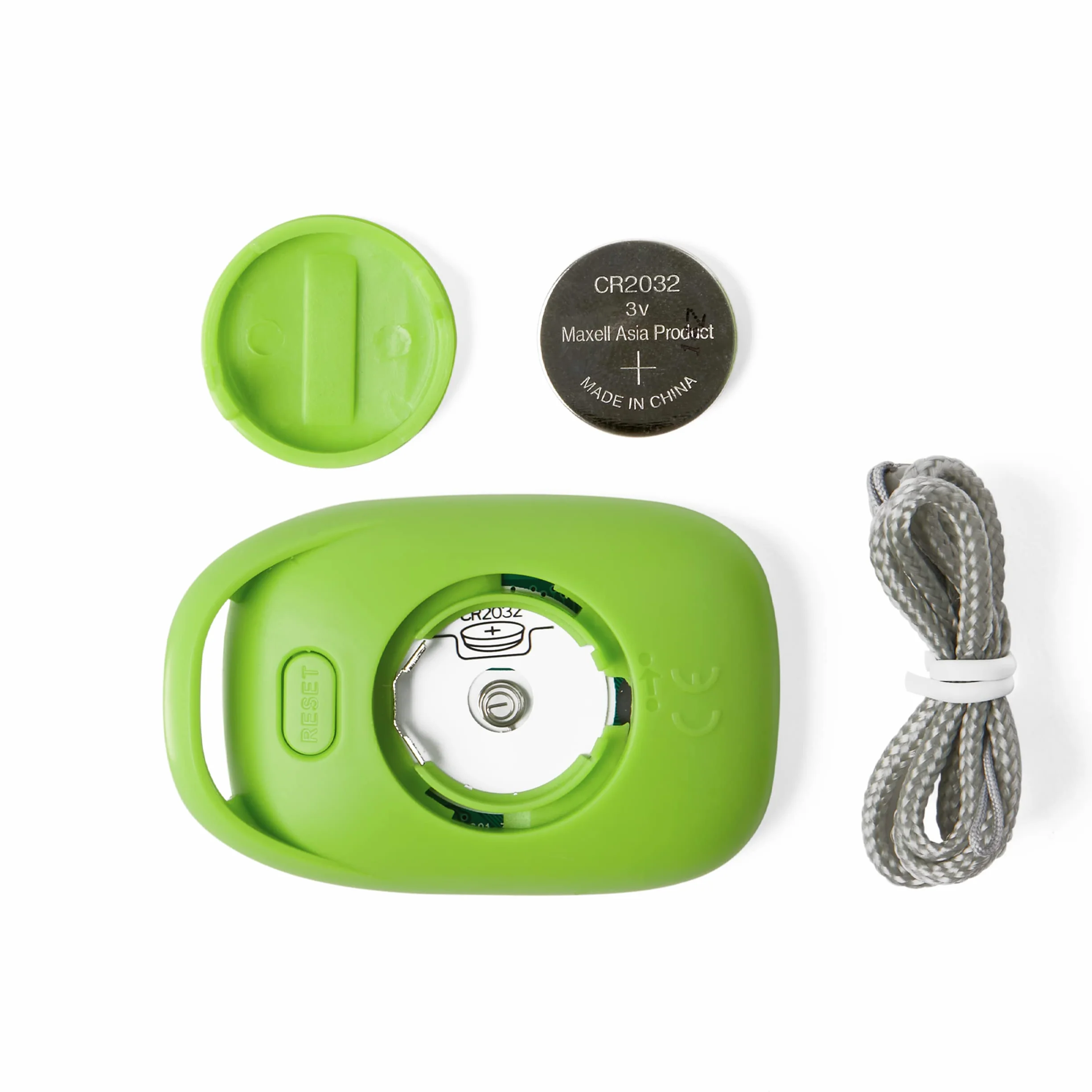 Pulox Podomètre PS-100 - Pédomètre Simple et précis avec Capteur 3D sans Application en Vert