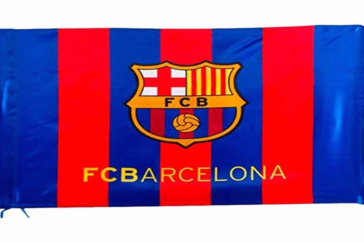 FCB Drapeau F.C. Barcelona 75 x 50 cm