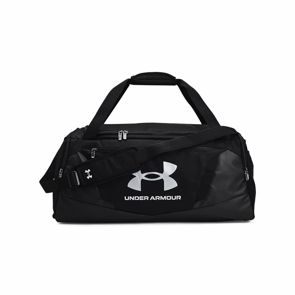 Under Armour Undeniable 5.0 Large Duffle Bag Black Metallic Silver