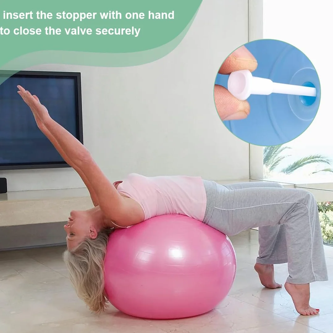Kit de Remplacement Bouchon d'air Yoga 12 Pcs avec Outil Amovible