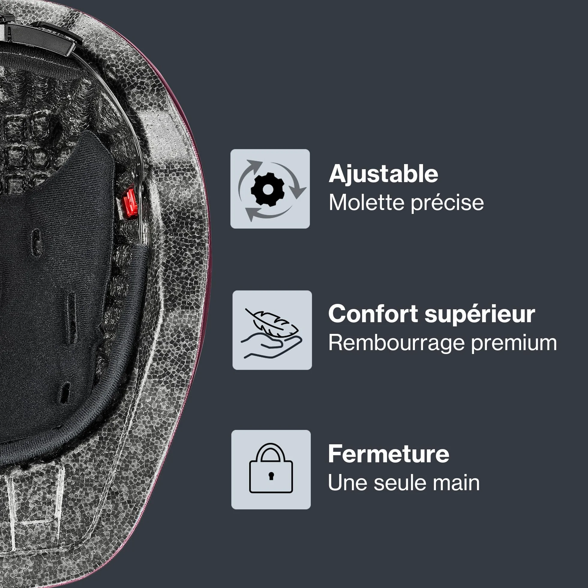 uvex kidoxx Casque d'équitation Enfant léger réglable