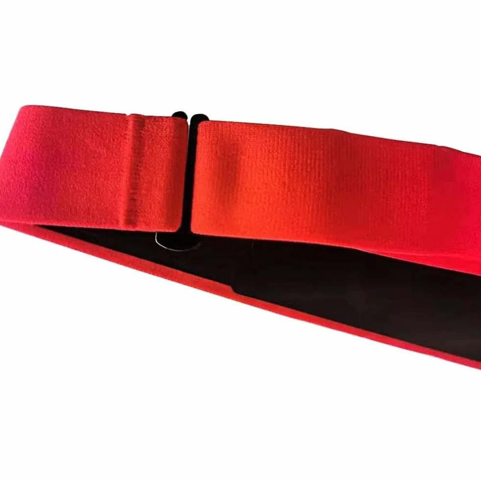 Sangle Pectorale Universelle Réglable Rouge pour Moniteur de Fréquence Cardiaque