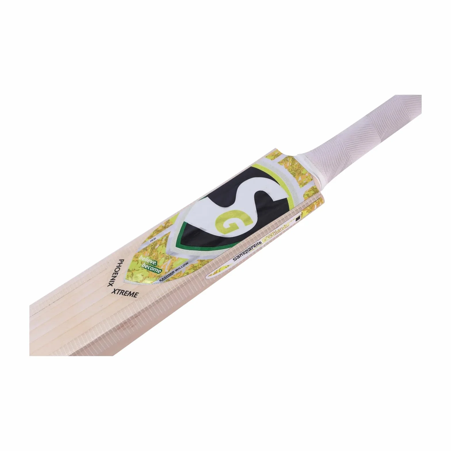 SG Phoenix Xtreme Batte de Cricket Hommes Beige Short Handle