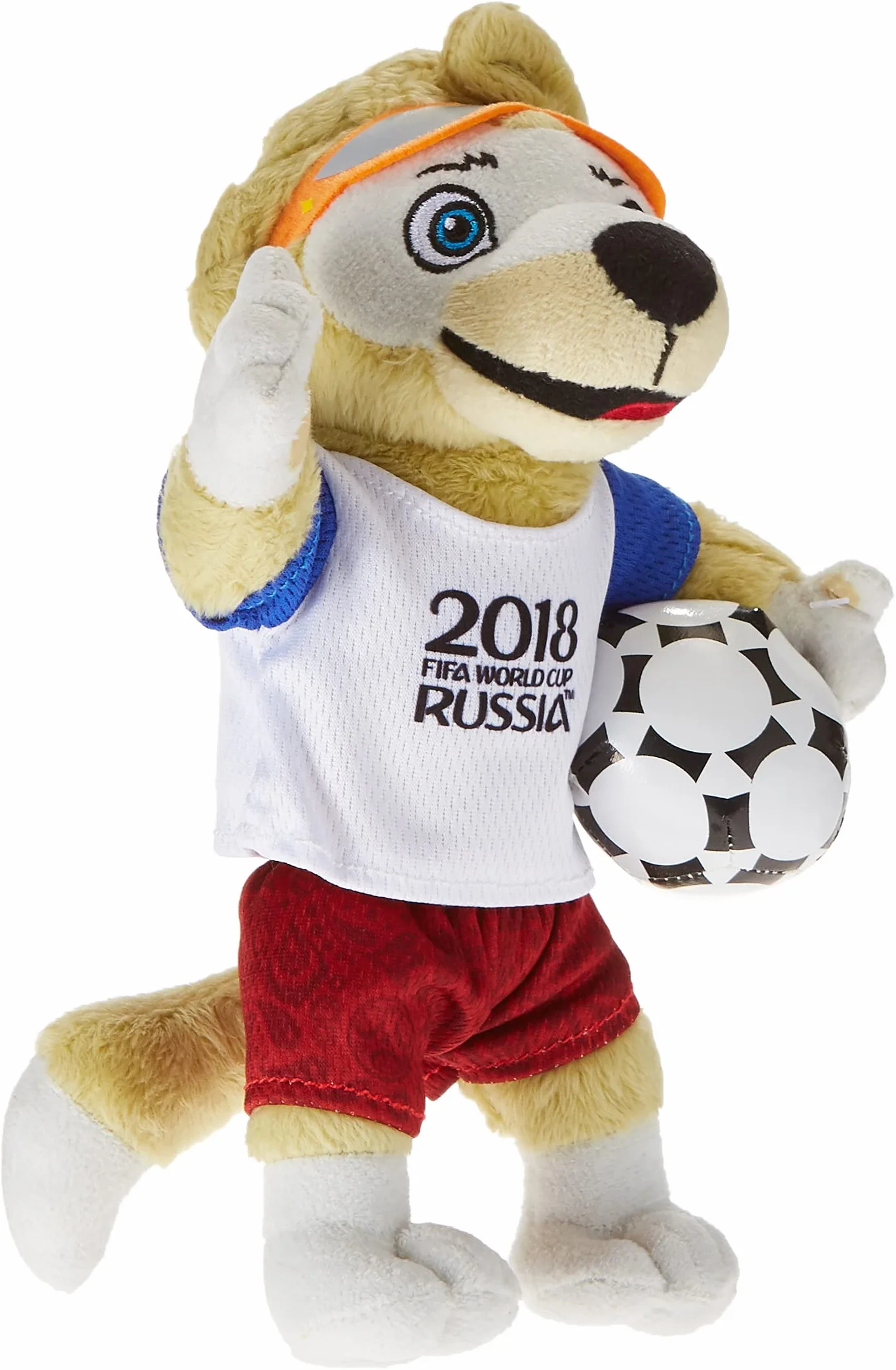 FIFA 2018 Coupe du Monde Zabivaka 25 cm Peluche 3 Ans