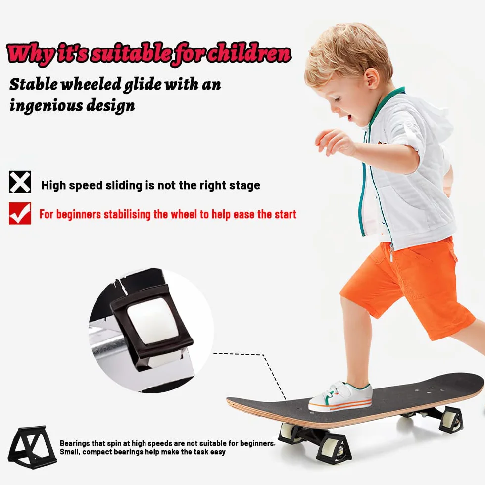 Skateboard Trick Trainer Caoutchouc Accessoire de Skateboard