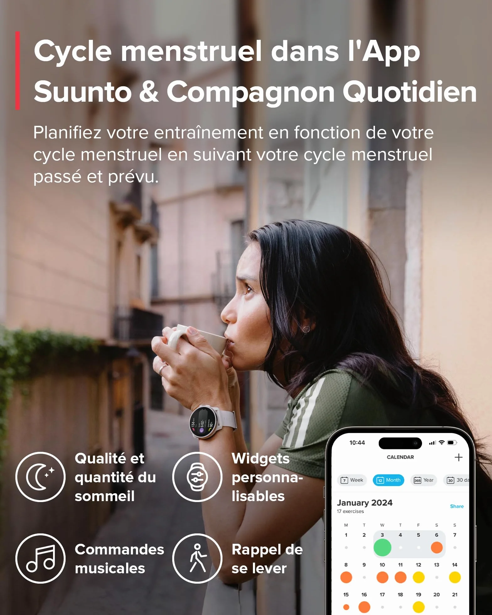 SUUNTO Race S Montre Sport GPS Running, Bi-Band GNSS, Carte Hors Ligne, Écran Tactile AMOLED, Smartwatch Cardiofréquencemètre, 13 Jours d'Autonomie