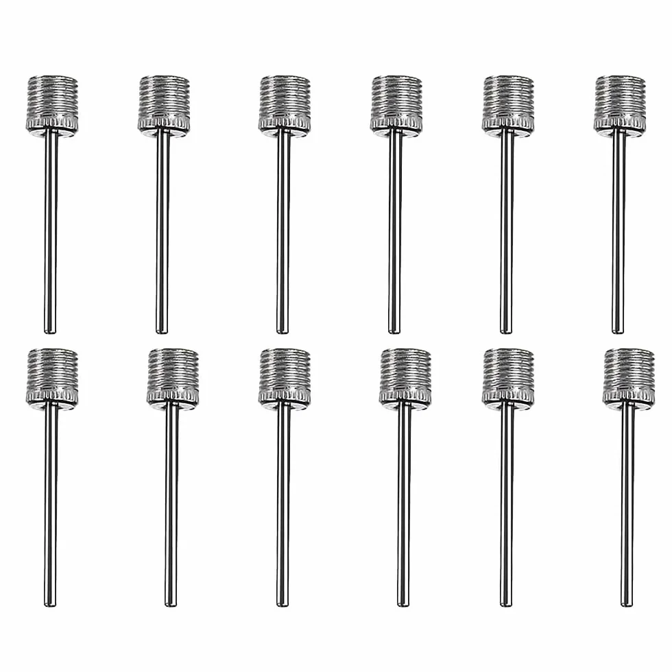 Aiguille de Pompe à Ballon 12 Pcs pour Basket-Ball, Volley-Ball, Football, Rugby