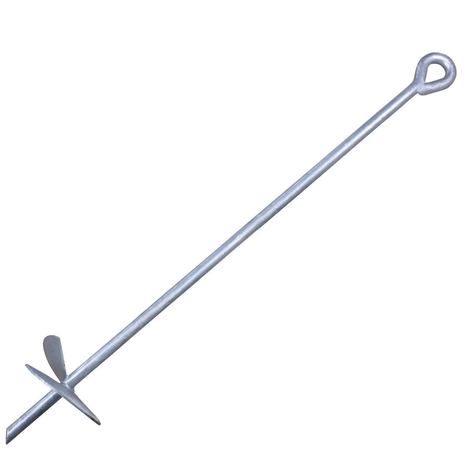 ALPIDEX Hélice d'ancrage 100 cm pour Slackline