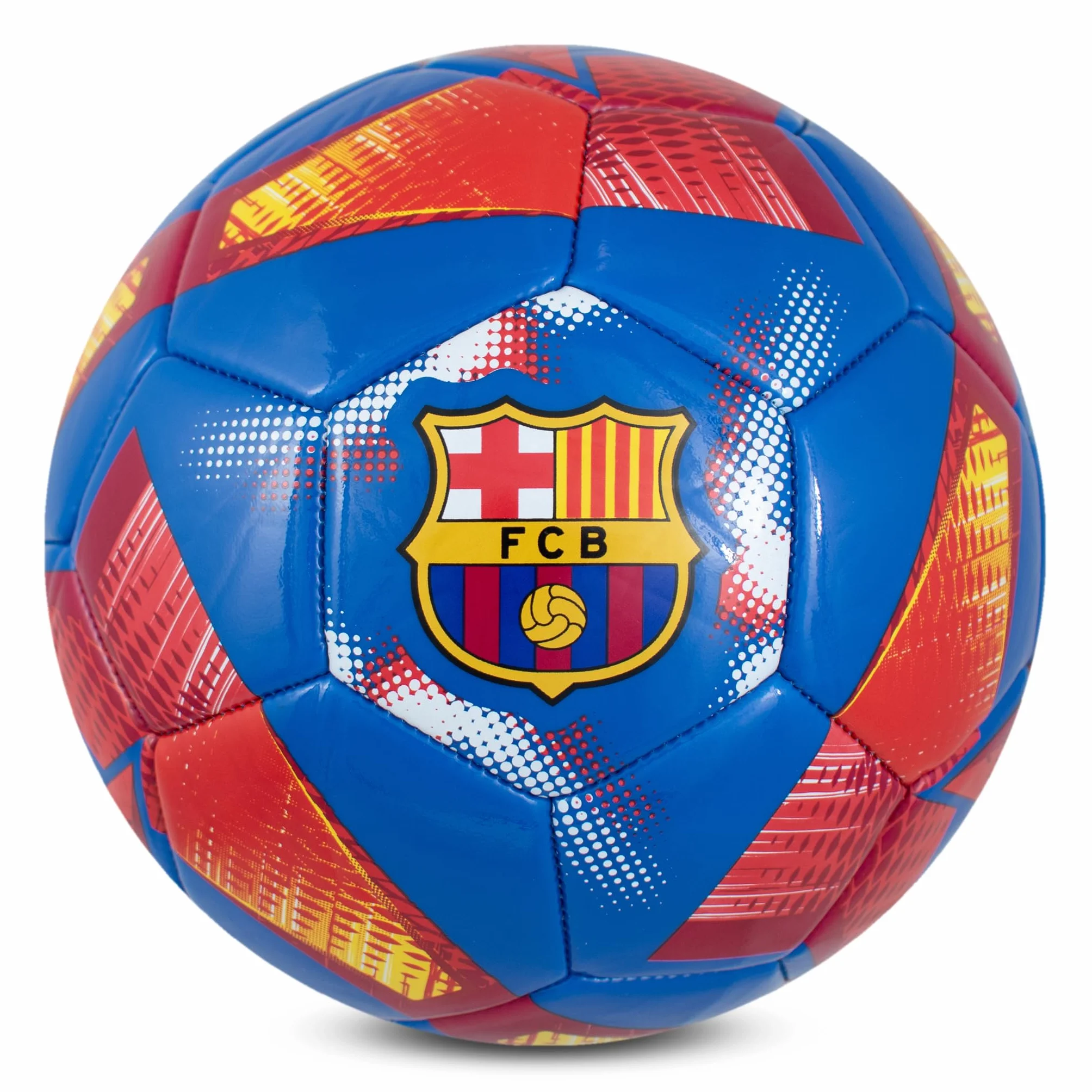FC Barcelone Ballon de Football Officiel Taille 3 Motif Spirale Entraînement
