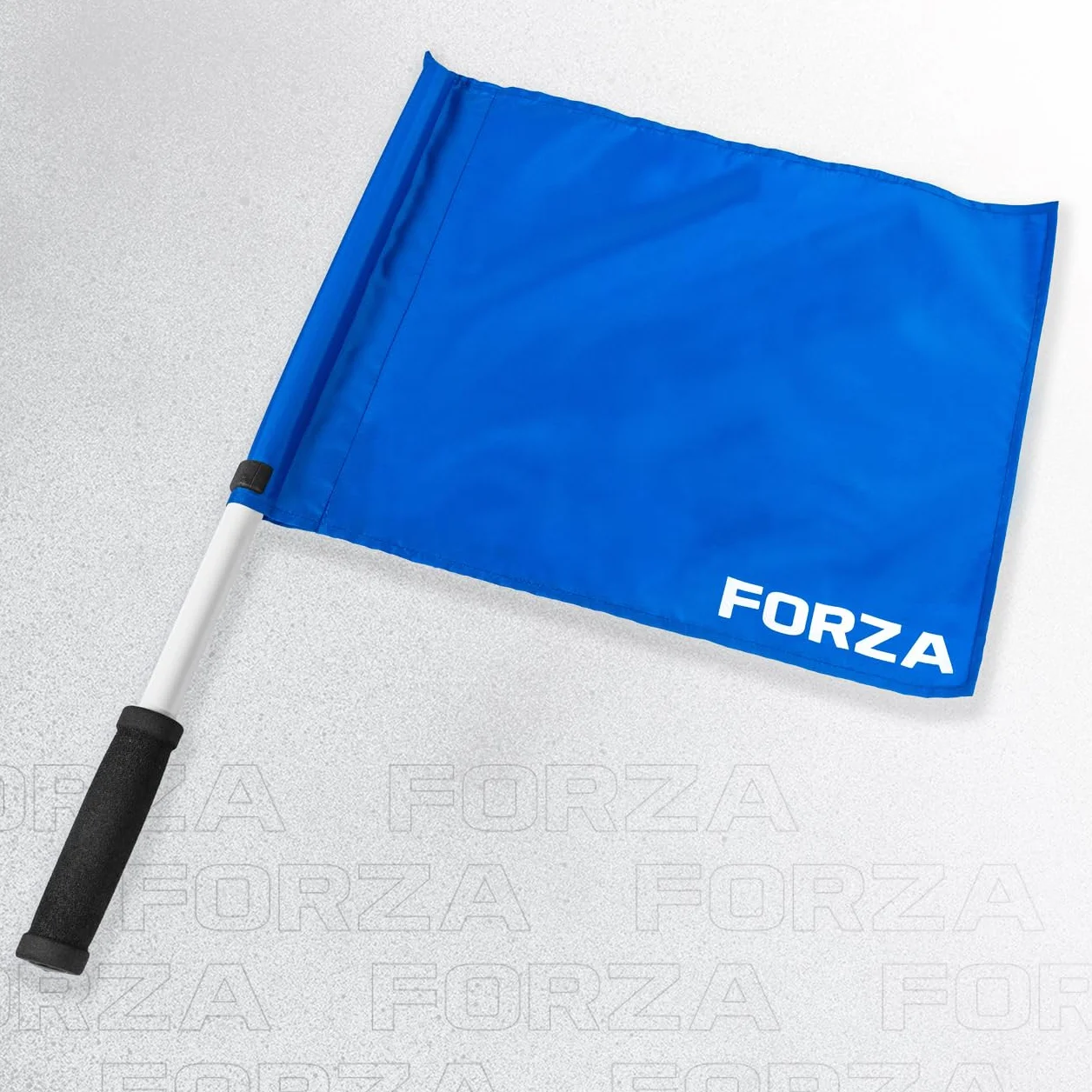 FORZA Ensemble de Drapeaux Arbitre Water-Polo Pack de 4 Poignées Antidérapantes Sac Transport Haute Visibilité