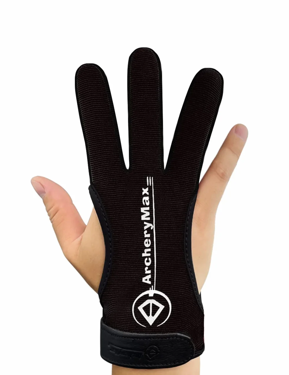Gants de tir à l'arc à 3 doigts pour enfants adolescents adultes