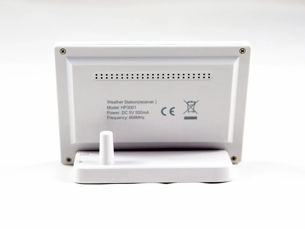MISOL Wireless Weather Station with 5 Sensors, 5 Channels, Color Screen, Data Logger