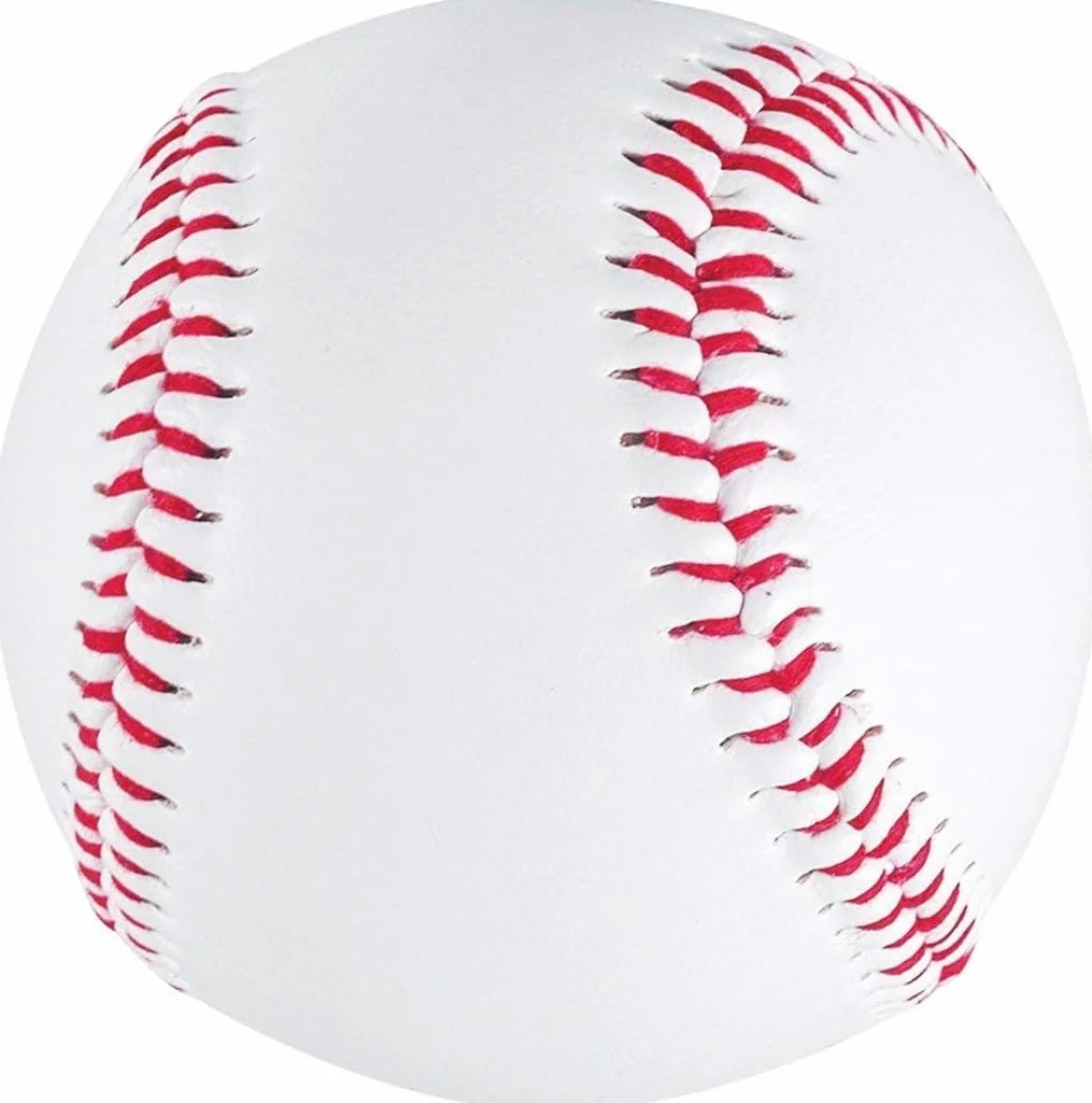 Tebery Lot de 12 Baseball Official League Taille Officielle Softball Jeu de Loisirs