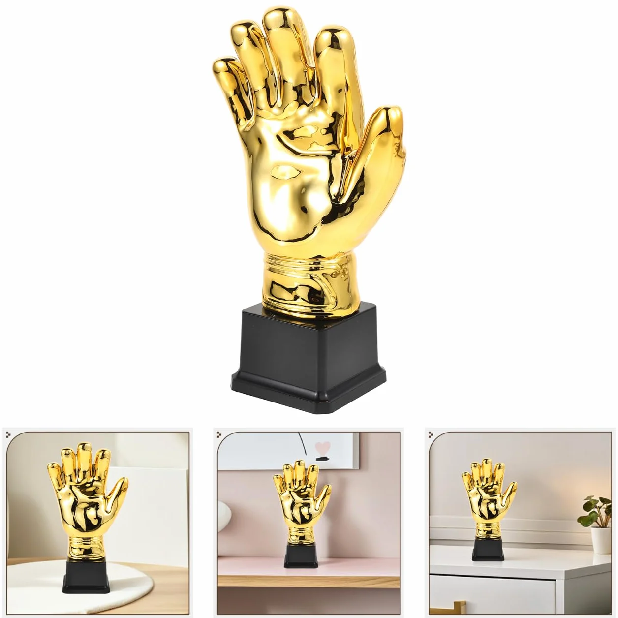 UPKOCH Trophée Gardien de But Or Unique Football Trophée Sportif Décoratif pour Compétitions Scolaires et Amateurs