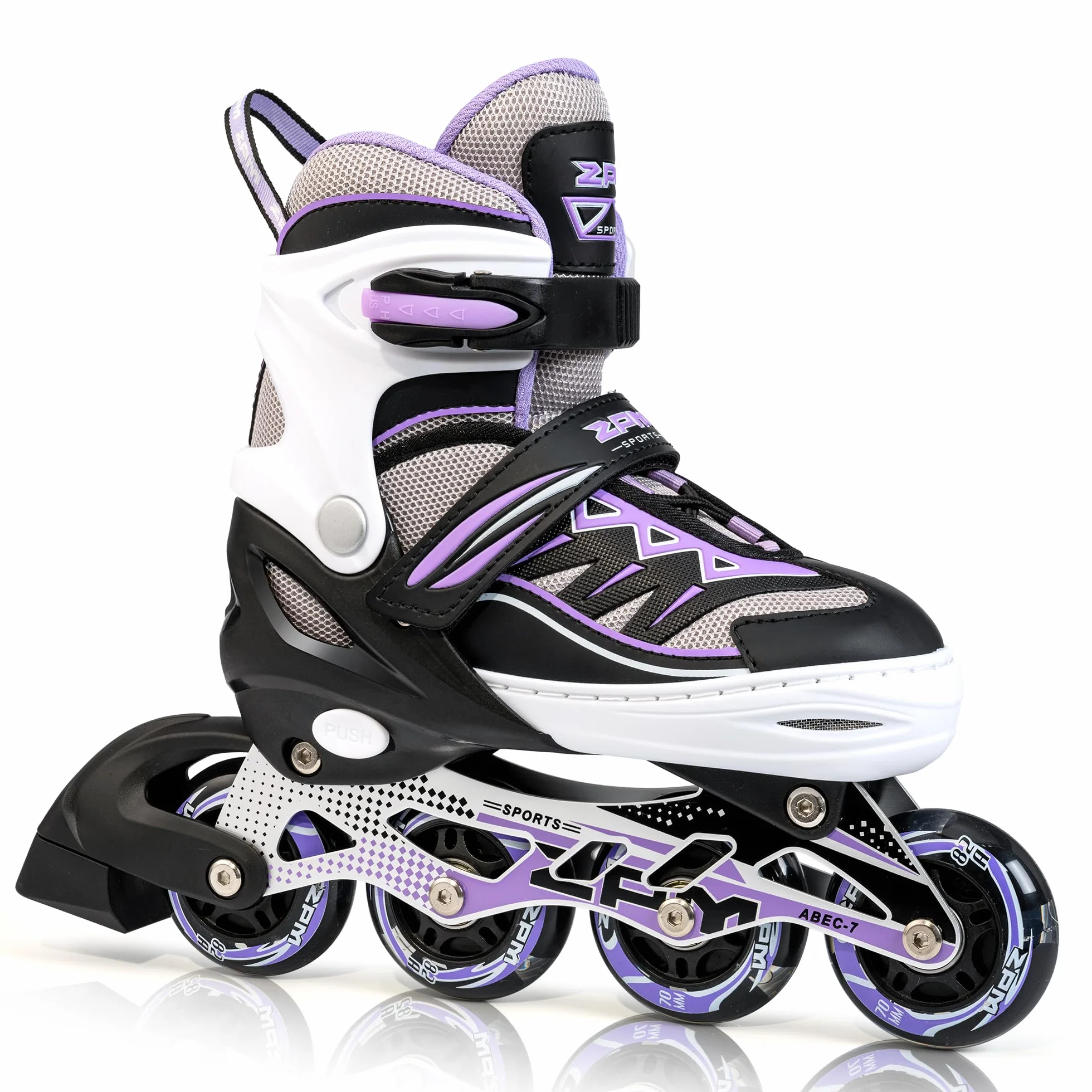 Cytia Patins en Ligne à Roues LED Taille Réglable pour Enfants, Femmes et Hommes