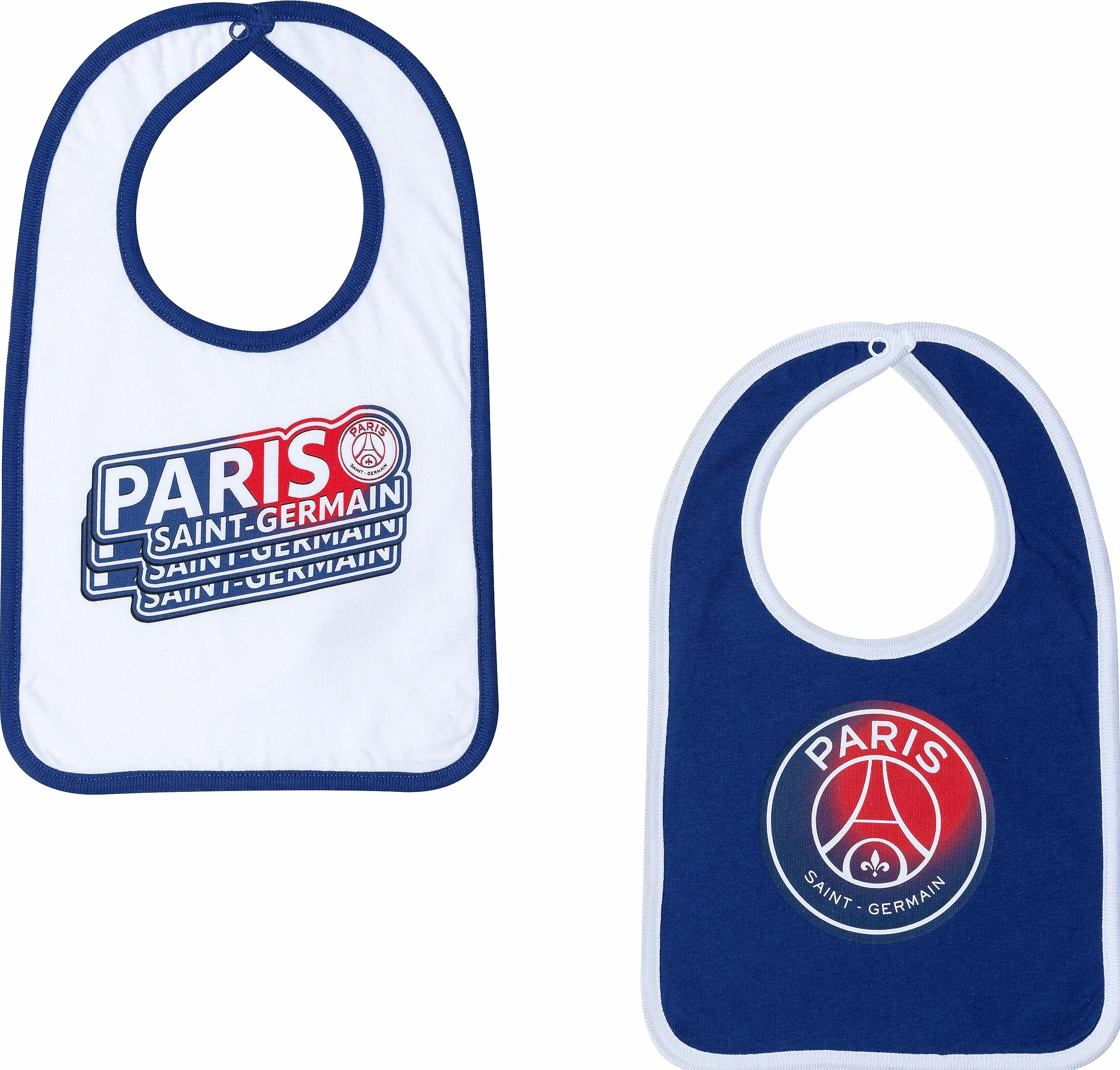 PSG Paris Saint Germain Bavoirs Bébé Garçon Officiel 2x
