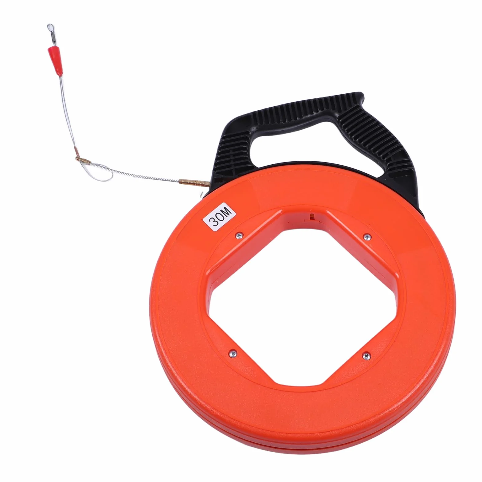Non Conducteur Fibre de Verre Tire Fish Tape 30m Moulinet électrique Câble Outil de Traction