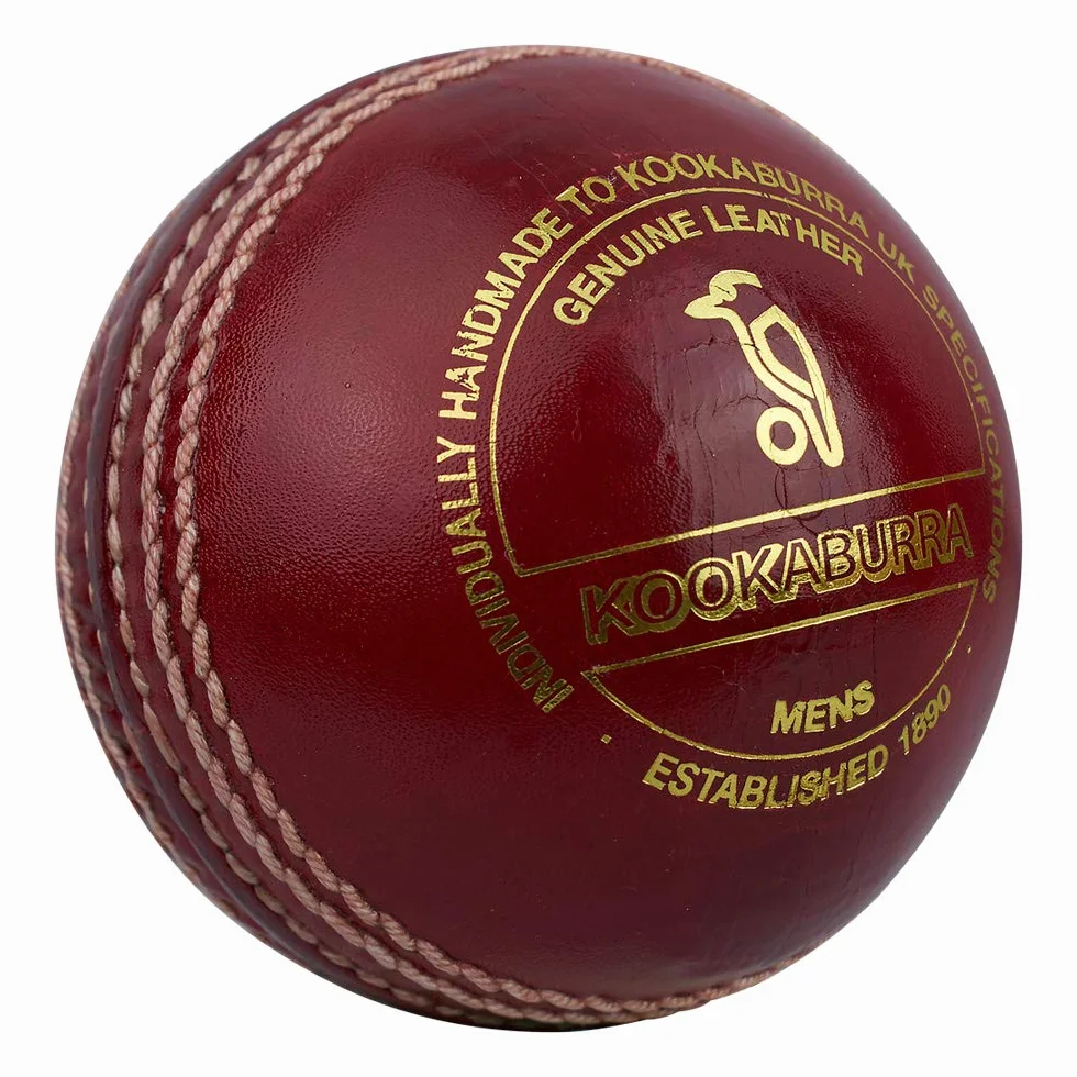 KOOKABURRA County Club Balle de Cricket Rouge