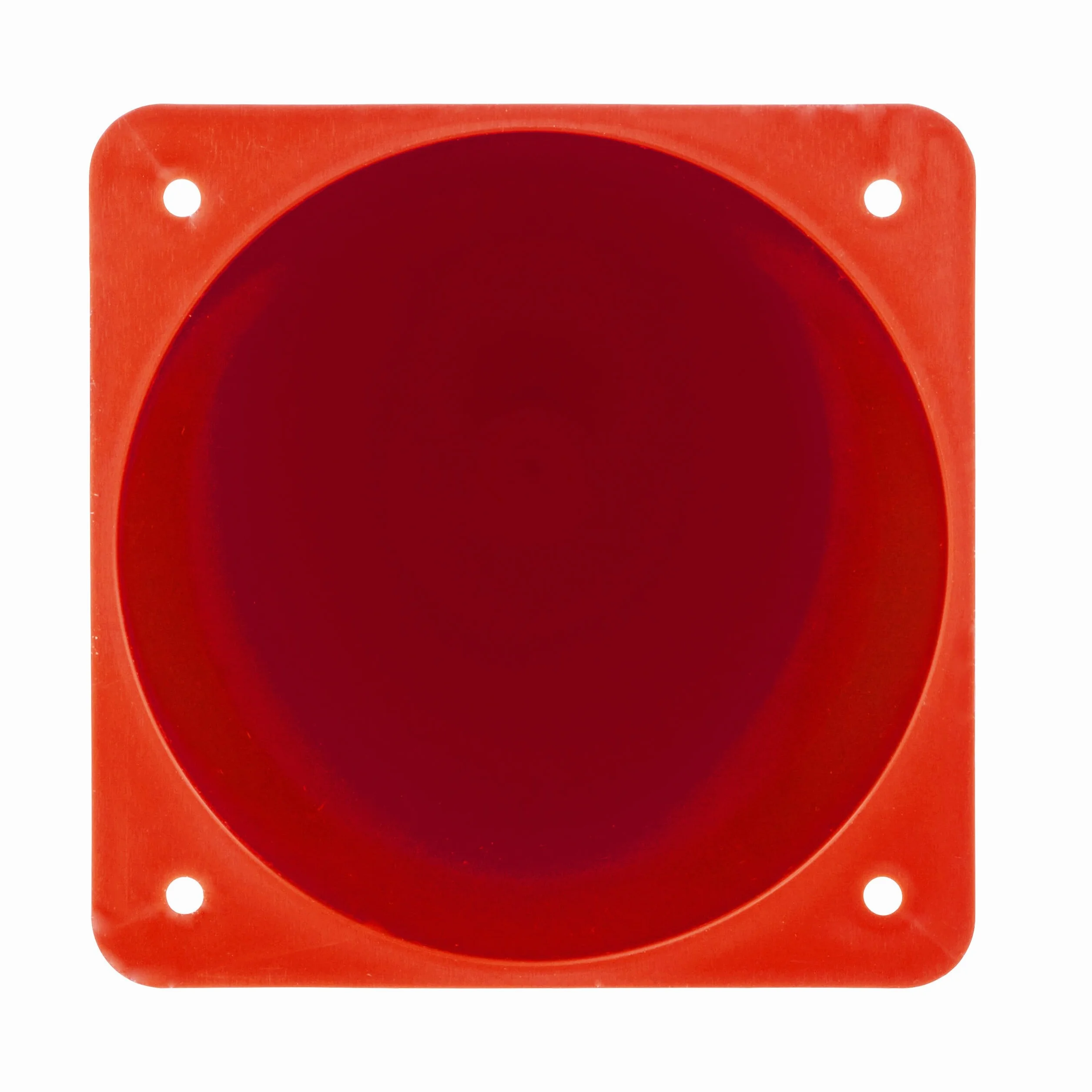 Relaxdays Cônes de travaux 23 cm réfléchissants Orange Lot 24